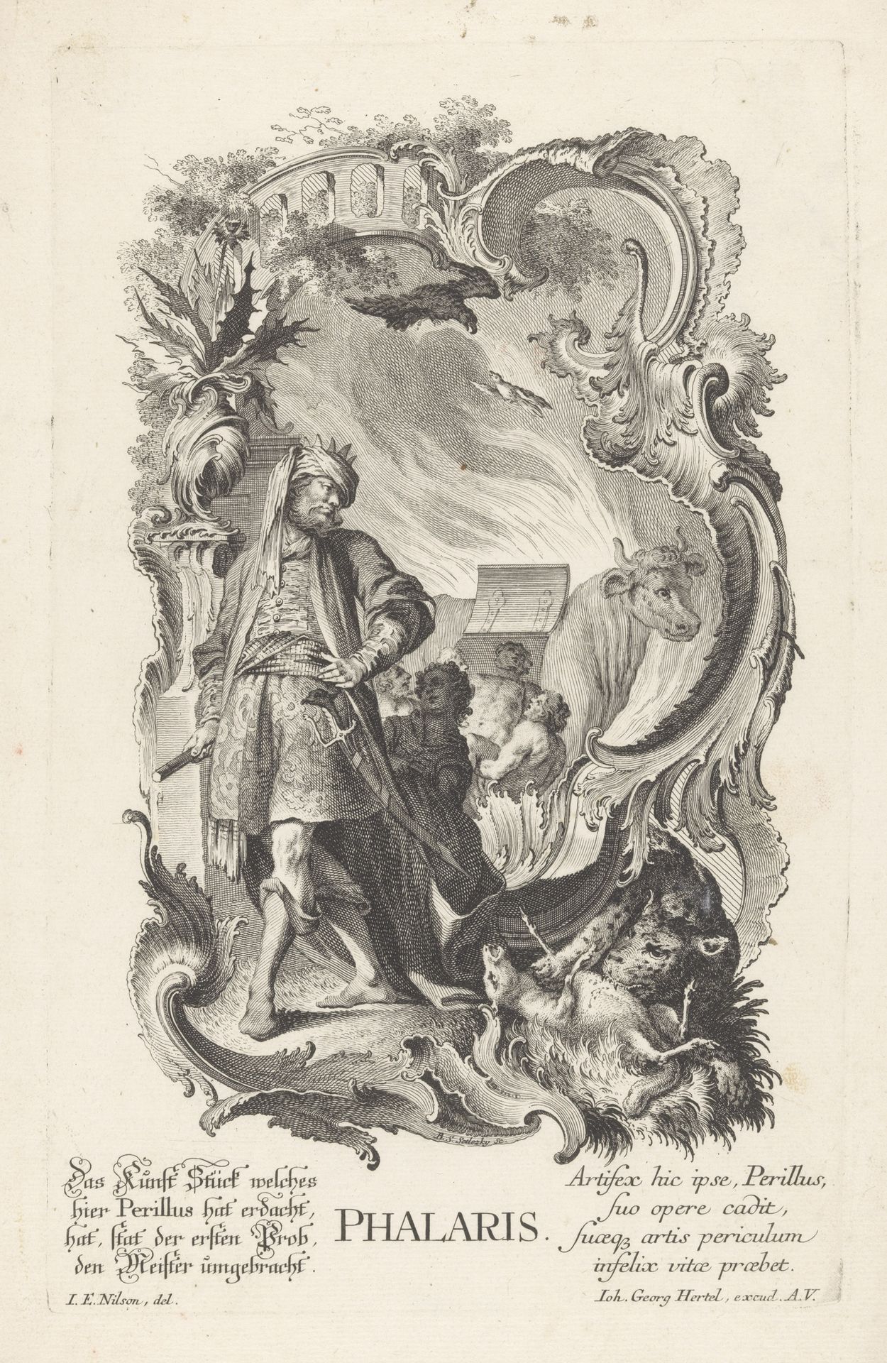 Falaris by Balthasar Sigmund Setletzky
