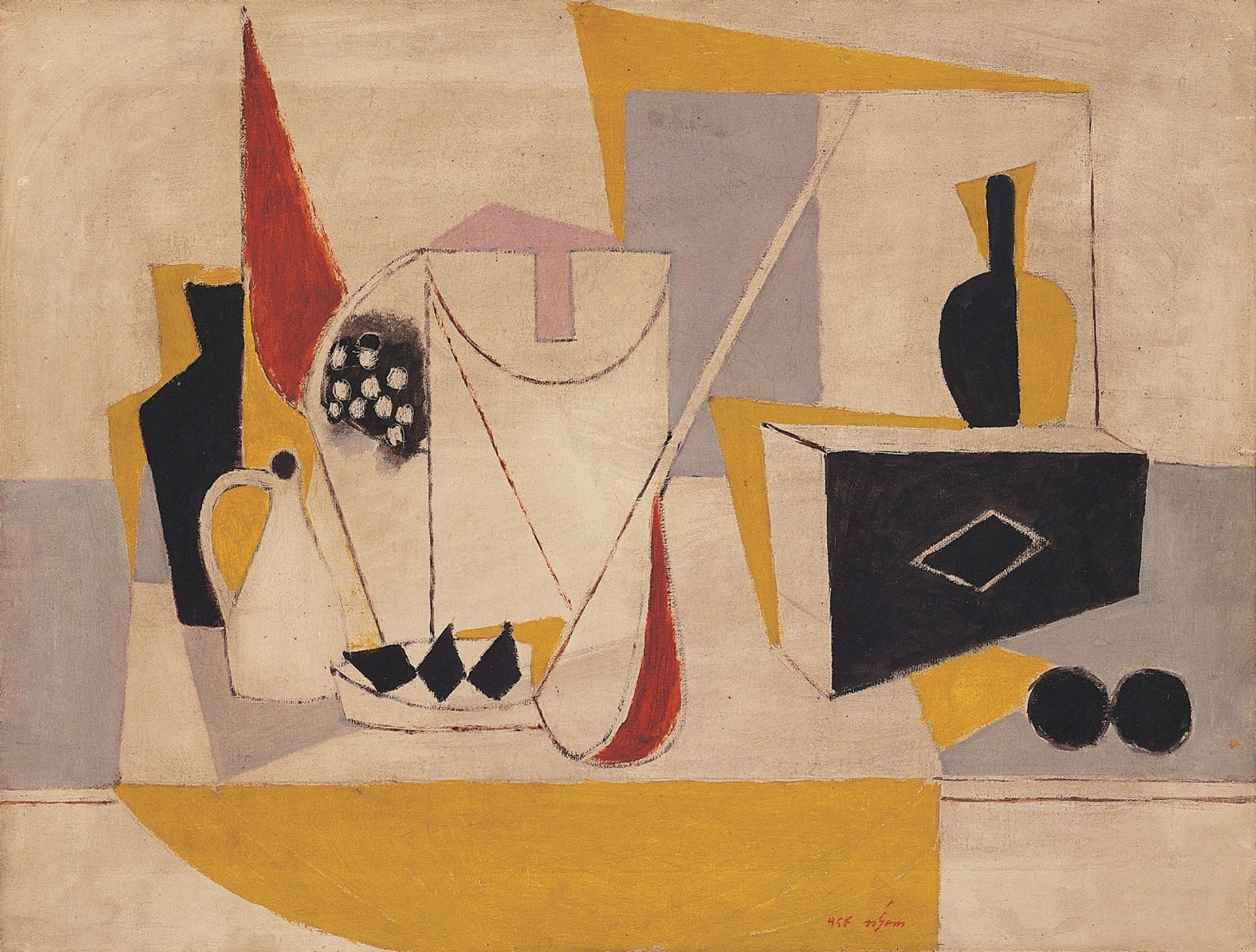 Cubist Still Life by Nuri Iyem