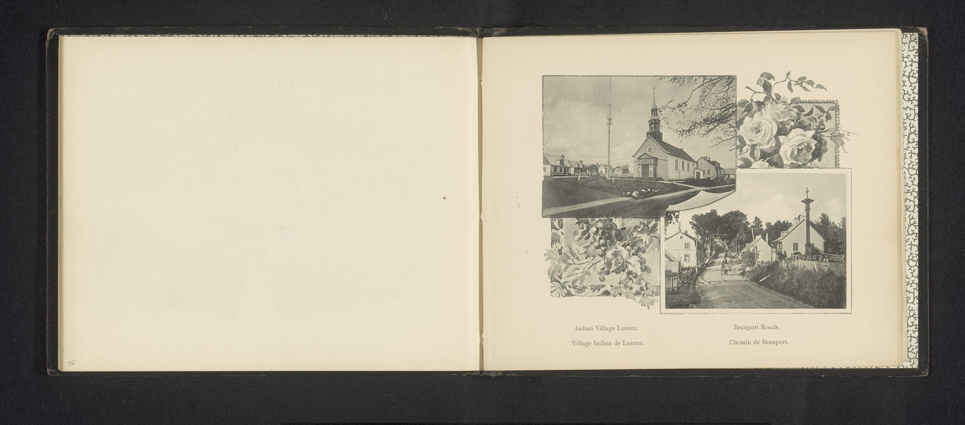 Fotomontage van twee wijken van Québec by Jules-Ernest Livernois