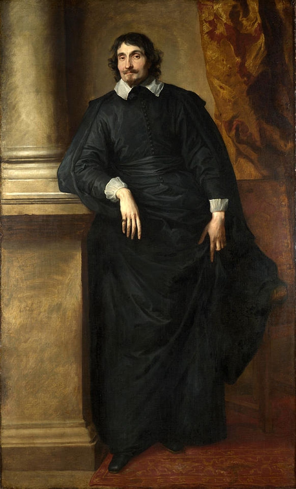 Portrait of the Abbe Scaglia by Anthony van Dyck