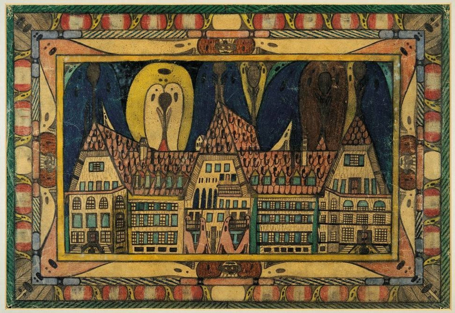 Die Psychiatrische Klinik Waldau by Adolf Wölfli