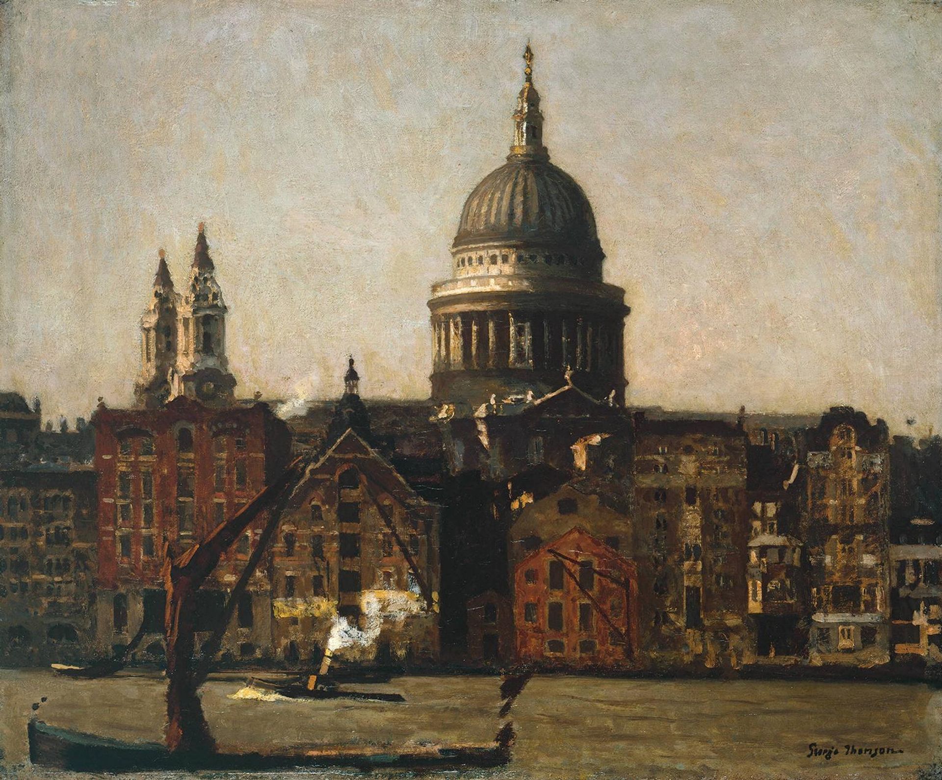 St Paul’s by  George Thomson