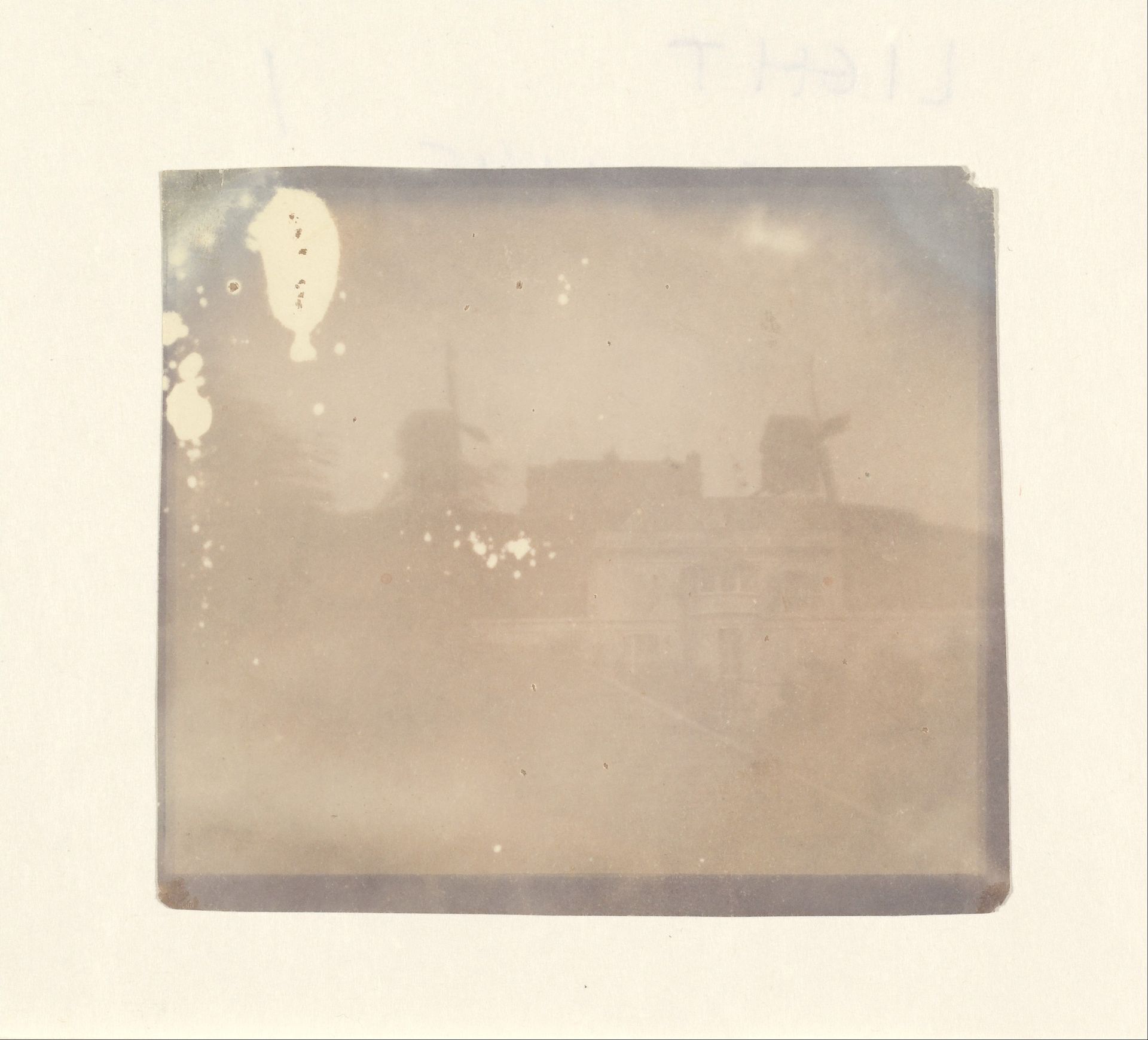 [Windmills, Montmartre] by Hippolyte Bayard