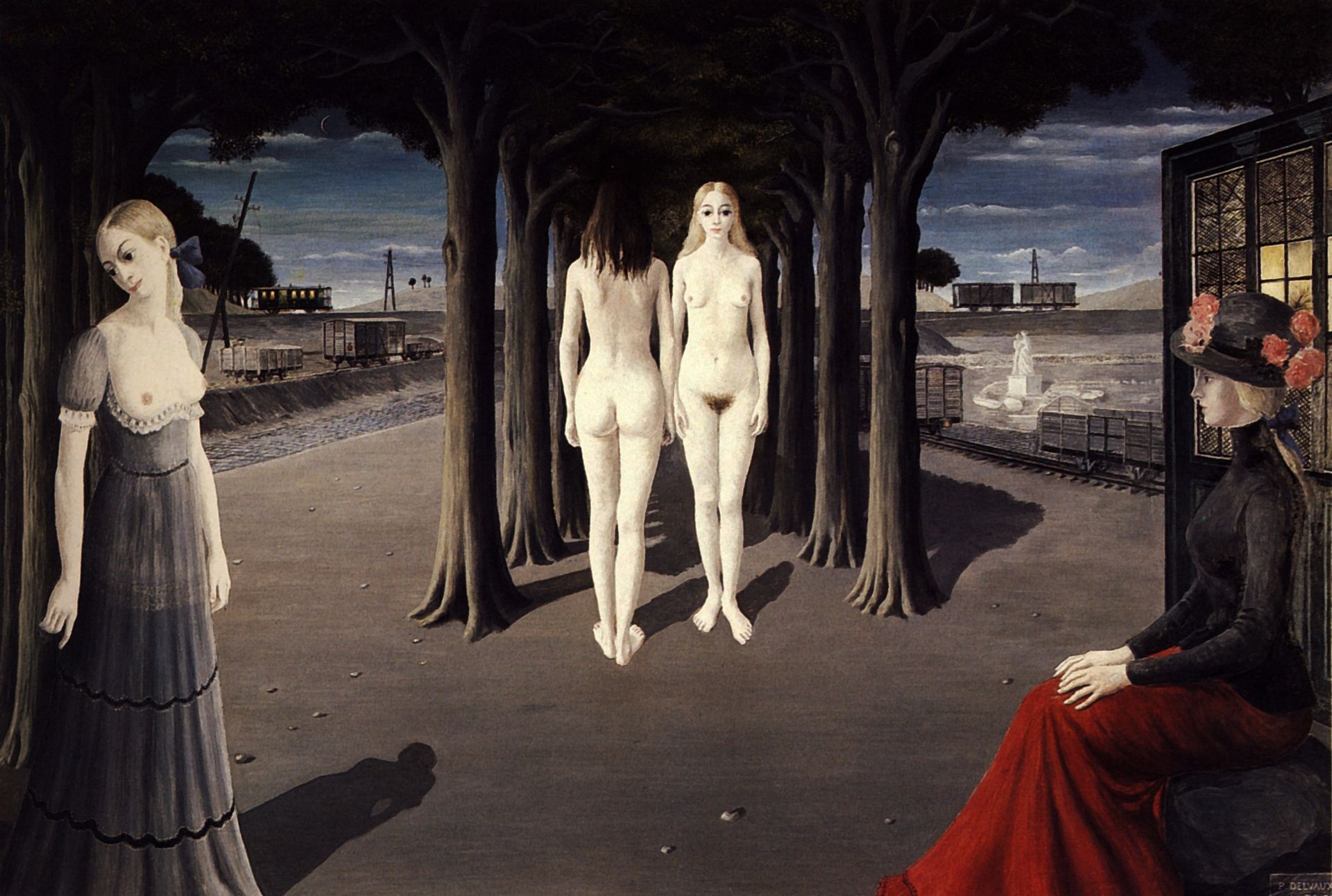 Ruins of Selinunte by Paul Delvaux