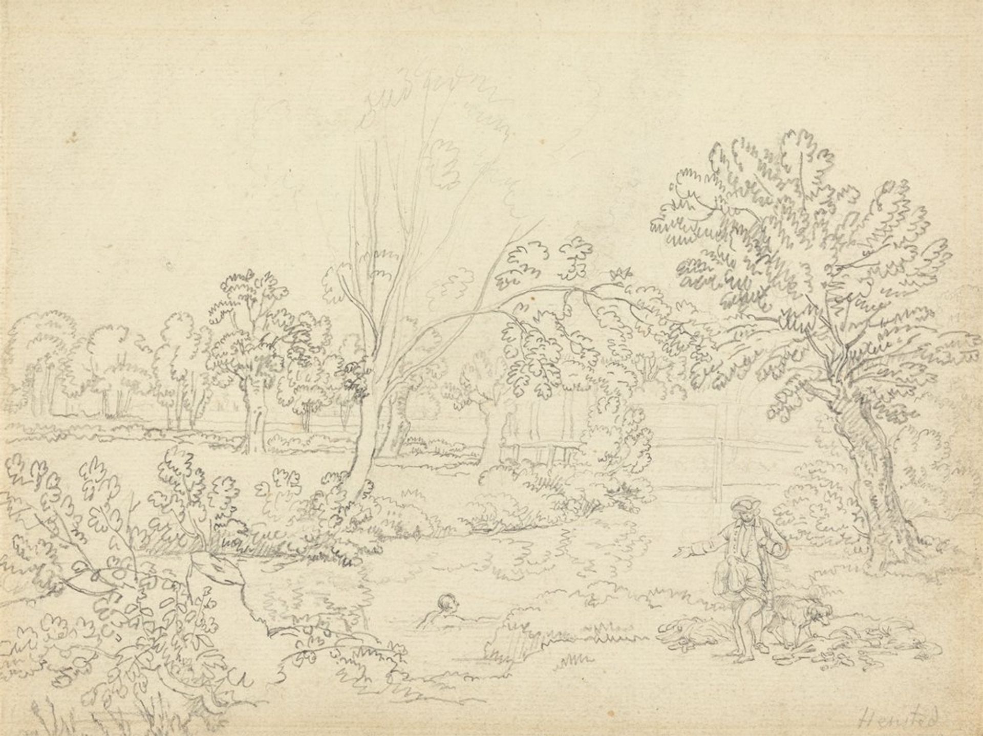Landscape at Henstead by Benjamin West