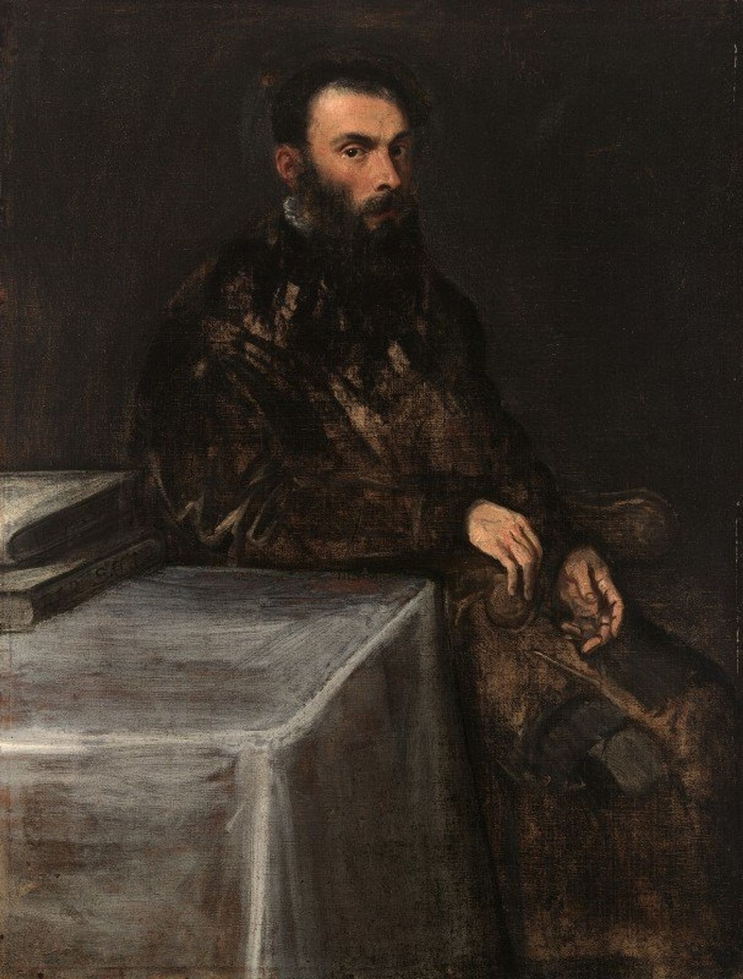 Portrait of a Man by Jacopo Tintoretto