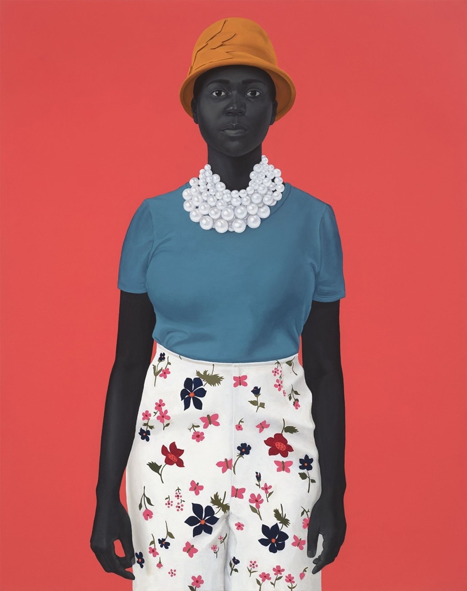She had an inside and an outside now and suddenly she knew how not to mix them by Amy Sherald
