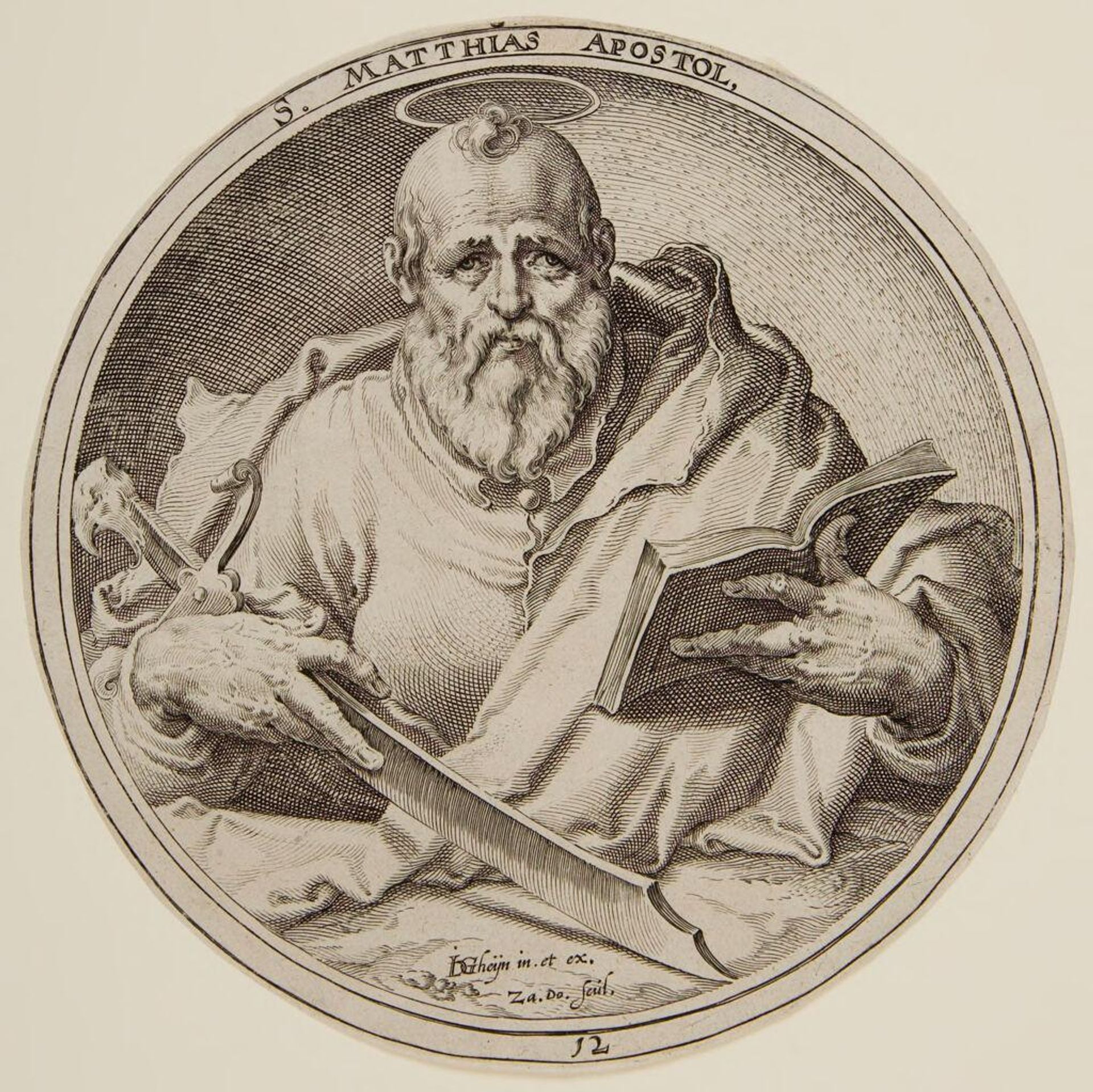 Saint Matthias by Zacharias Dolendo