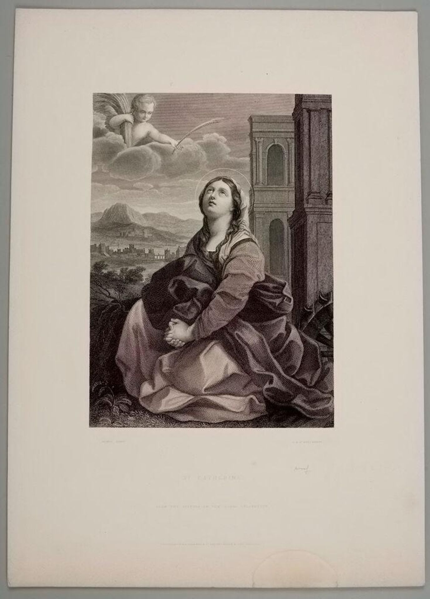 S. Catherine by Jean Marie Saint-Ãve