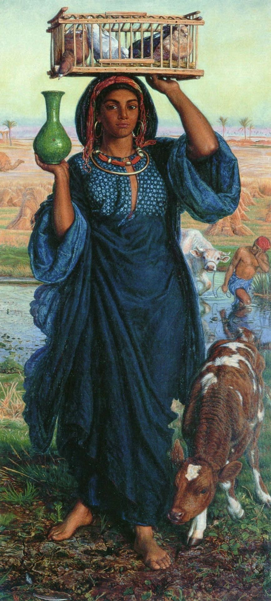 The Afterglow in Egypt, 19th century by William Holman Hunt