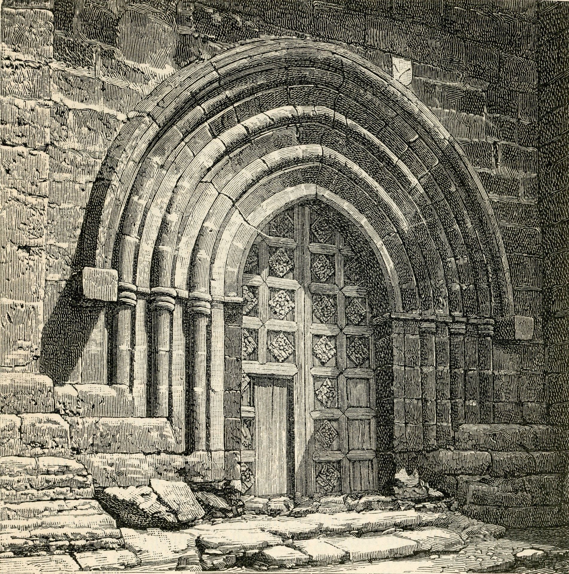 Porta Della Chiesa Di San Nicolò by Giuseppe Barberis