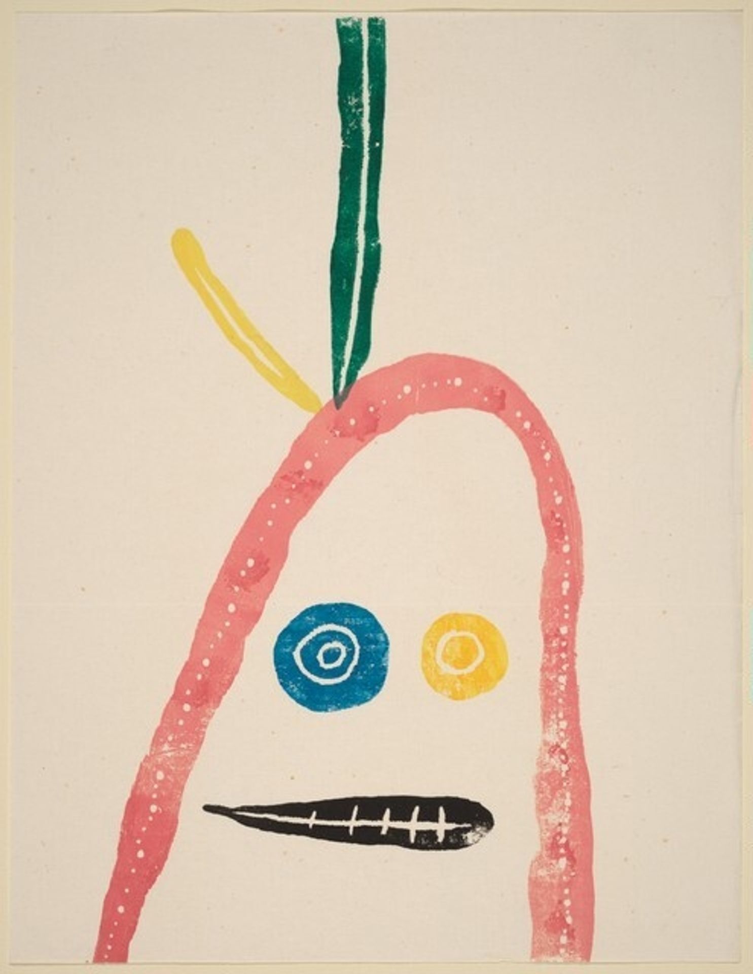 Untitled [plate LXXI] by Joan Miró