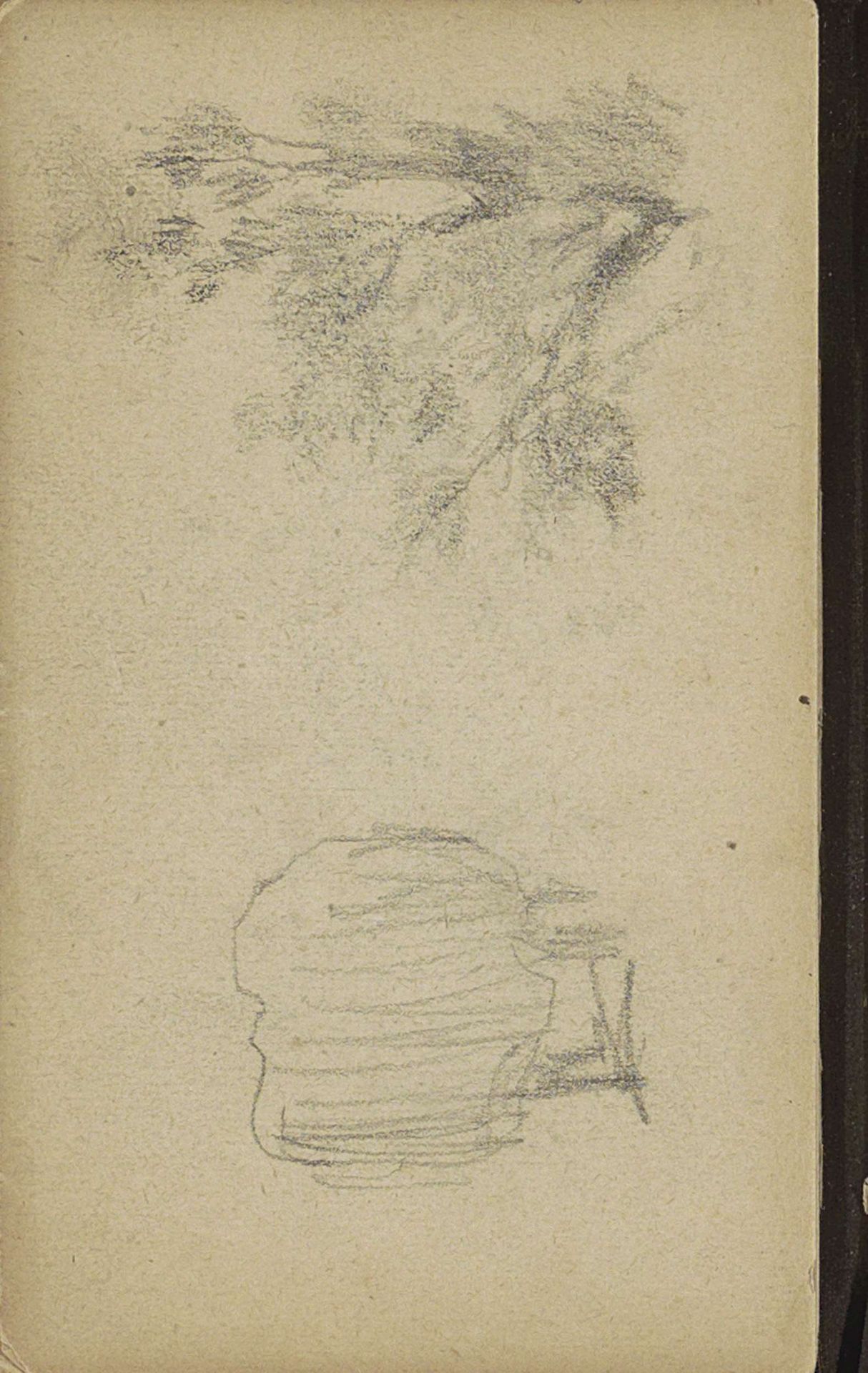 Bomen en boomtoppen by Johan Hendrik Weissenbruch