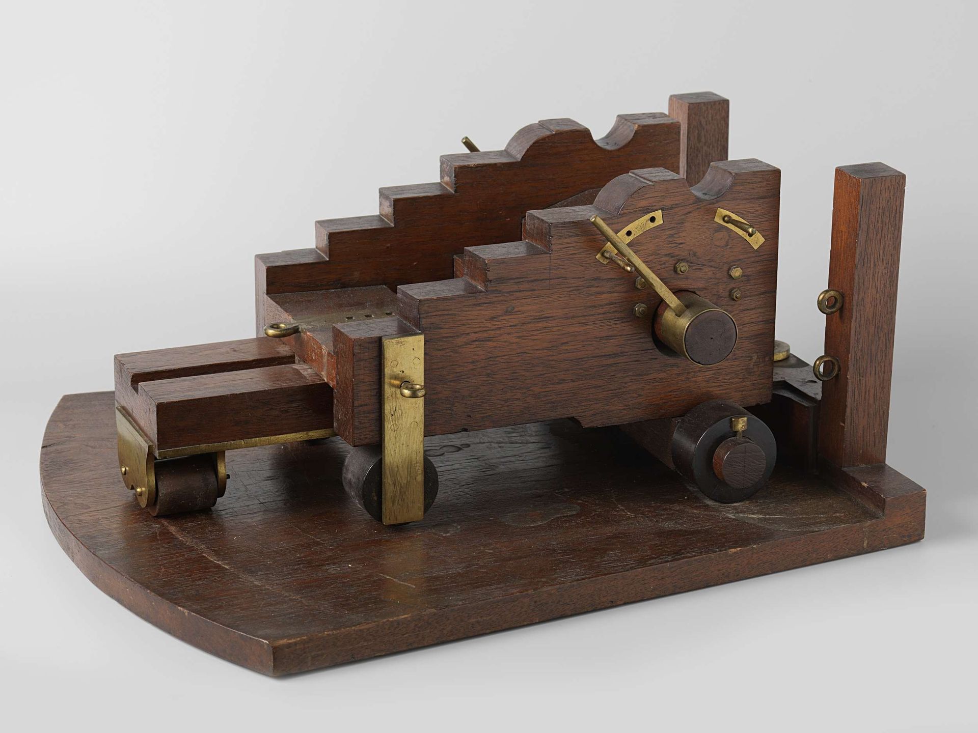 Model of a Carriage for a 68-Pounder Gun by Anonymous