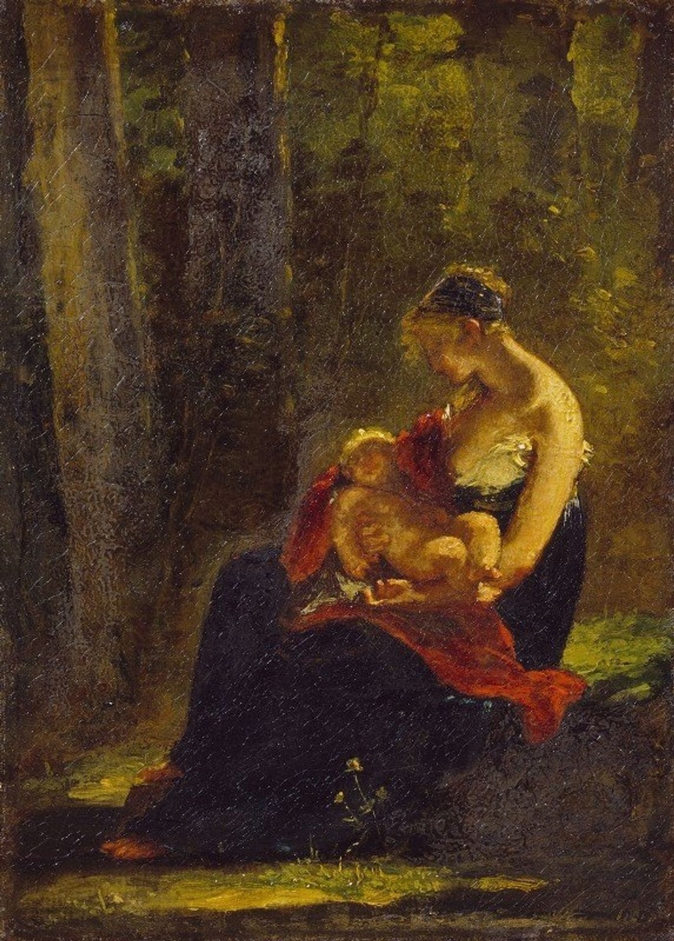 The Happy Mother by Pierre-Paul Prud'hon