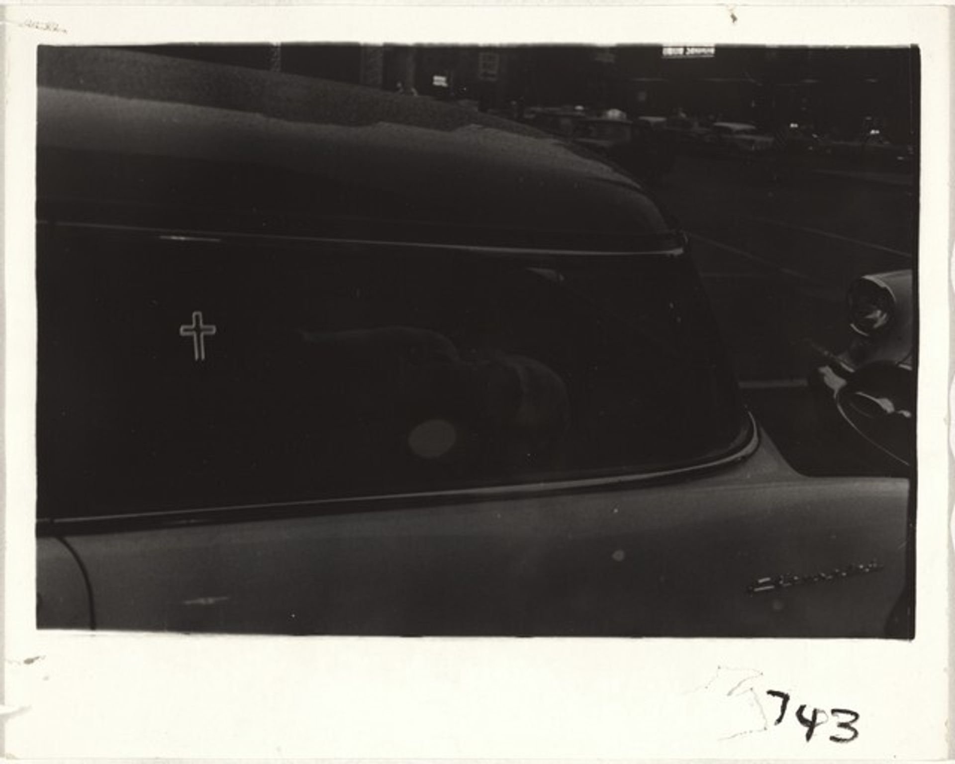 Hearse--Indianapolis by Robert Frank