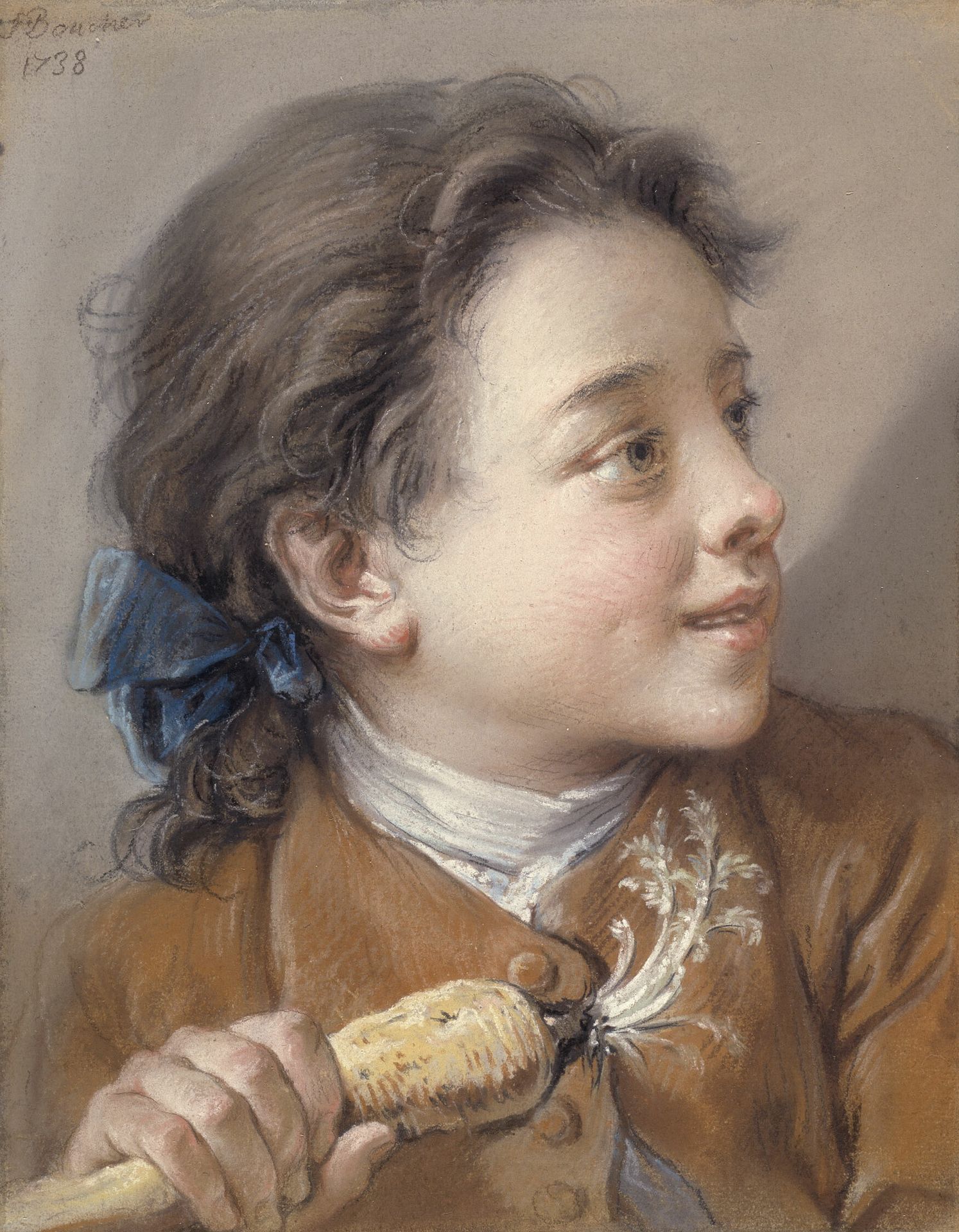 Boy with a Carrot by Francois Boucher