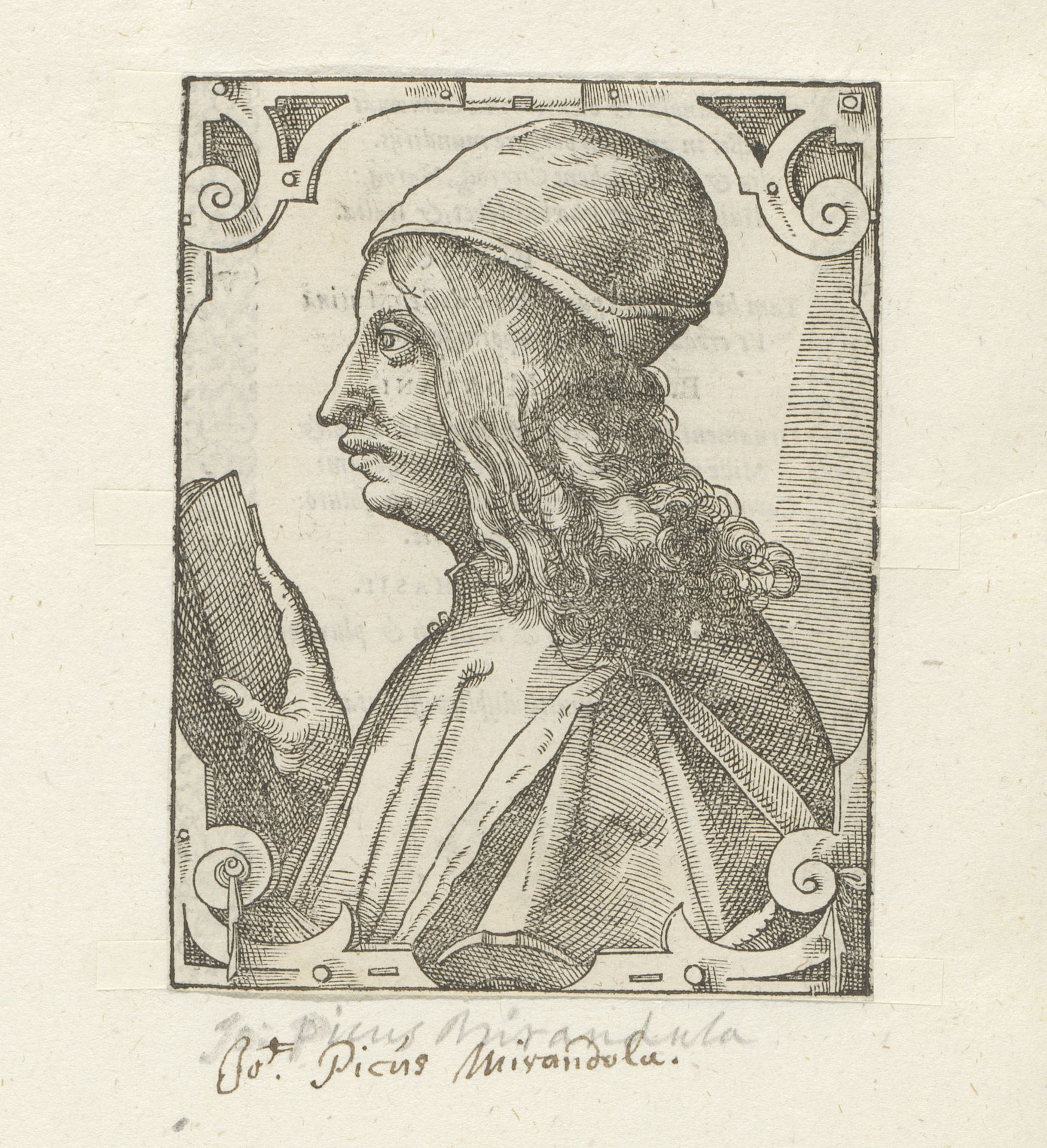 Portret van Giovanni Pico della Mirandola by Anonymous