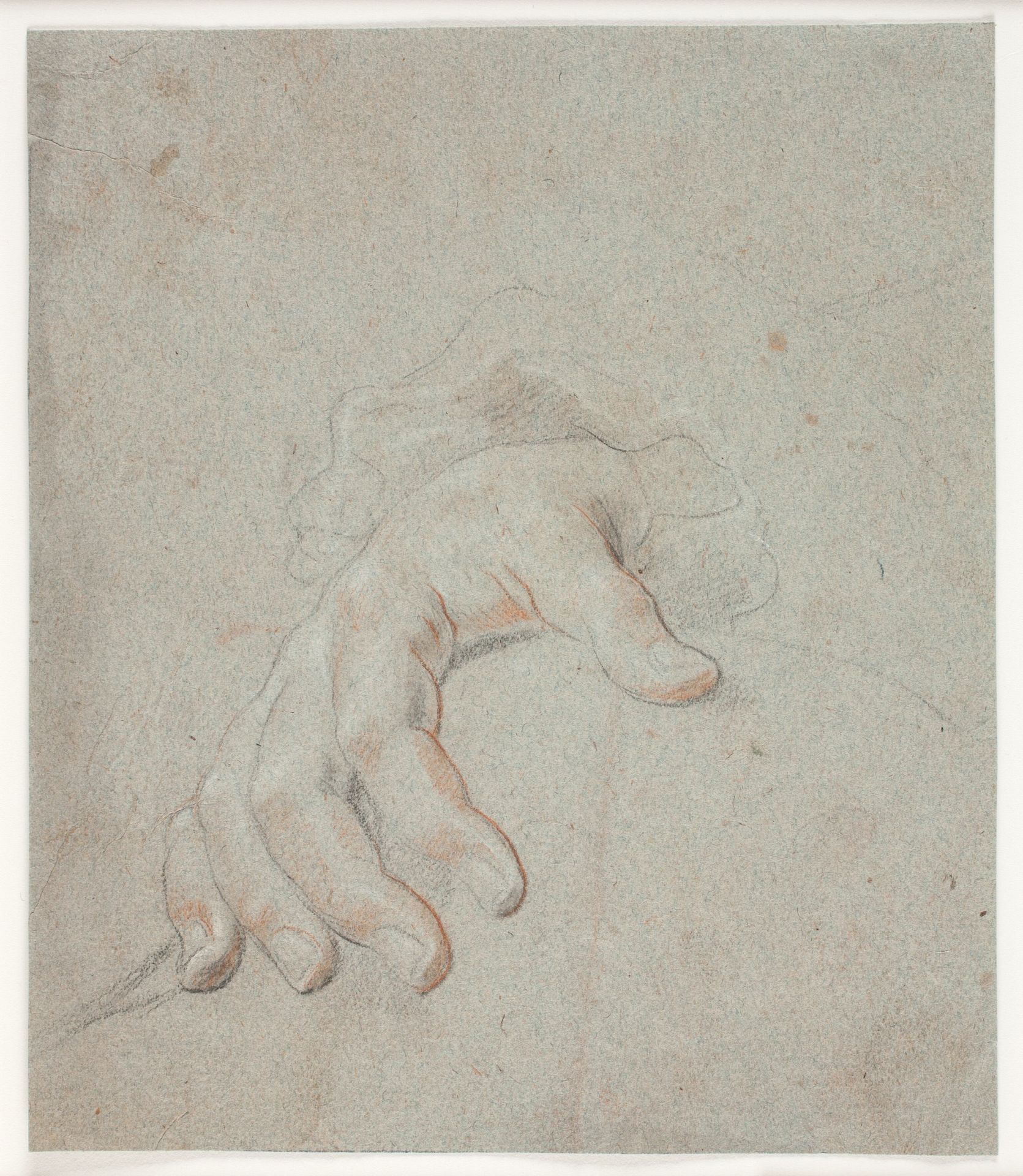 Studie af en hånd by Hendrik Krock