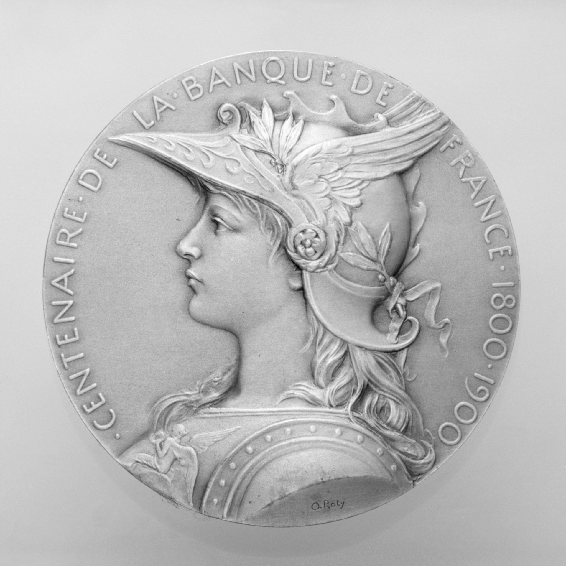 Centenary of the Bank of France by Louis-Oscar Roty