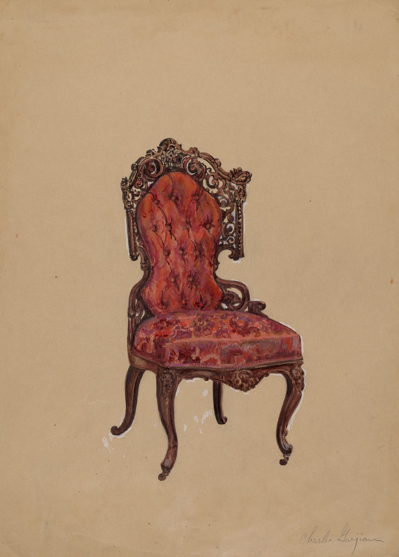 Side Chair by Charles Garjian