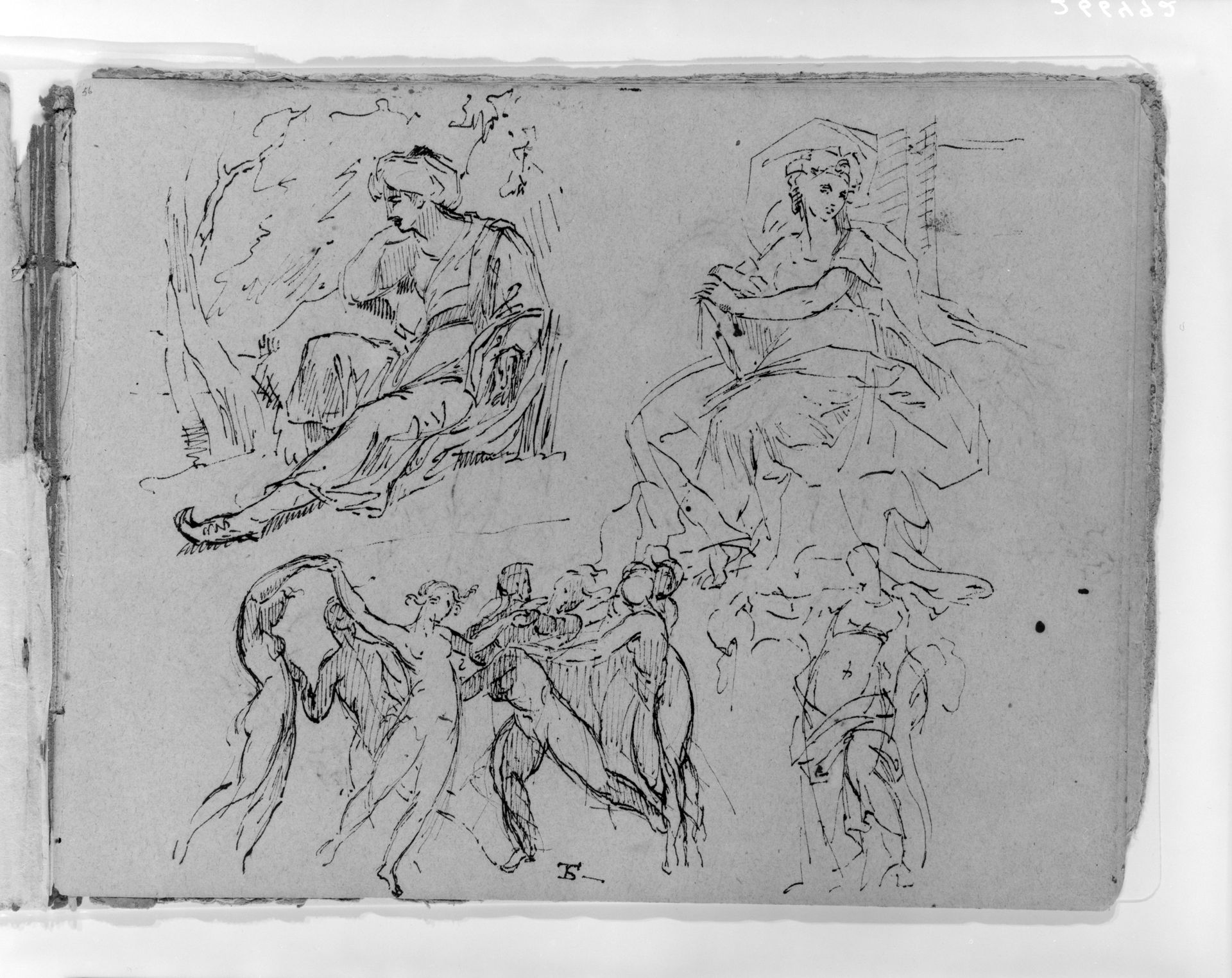 (From Sketchbook) by Thomas Sully