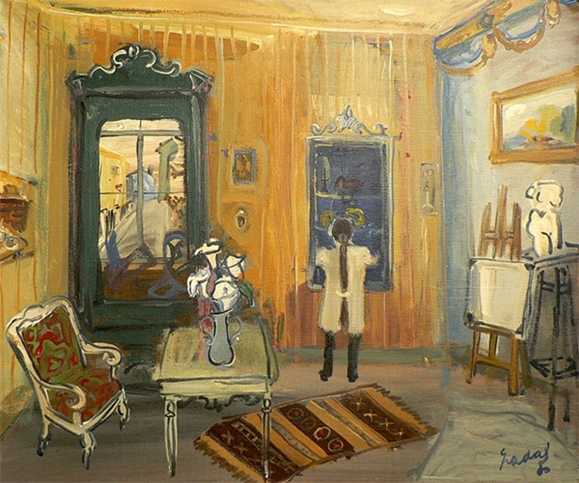 Interieur Jaune by Carlos Nadal