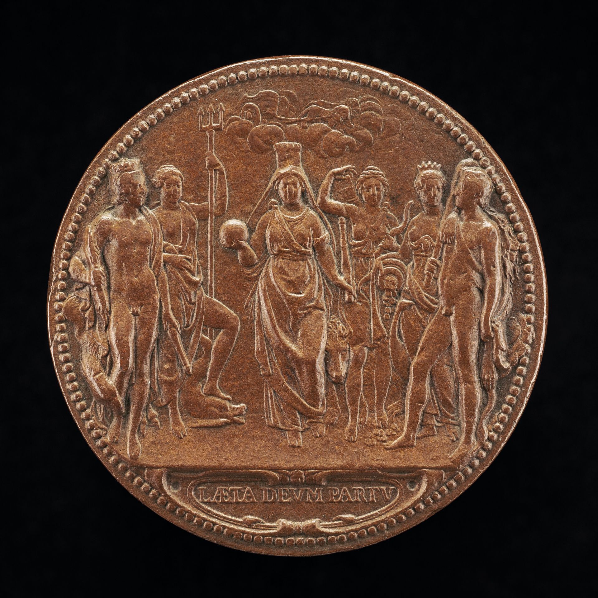 The Queen as Mother of the Gods [reverse] by Guillaume Dupré