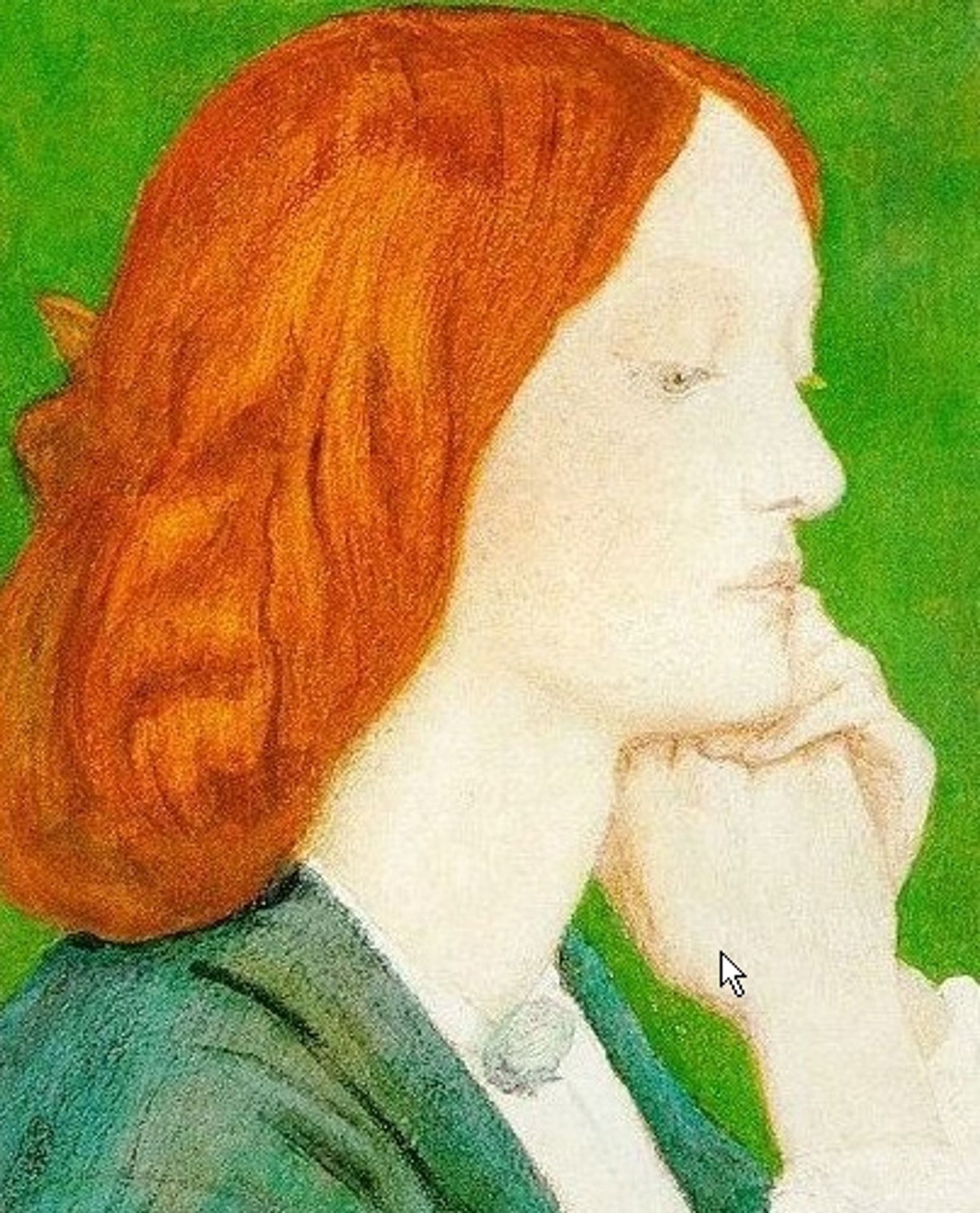 Elizabeth Siddal by Dante Gabriel Rossetti