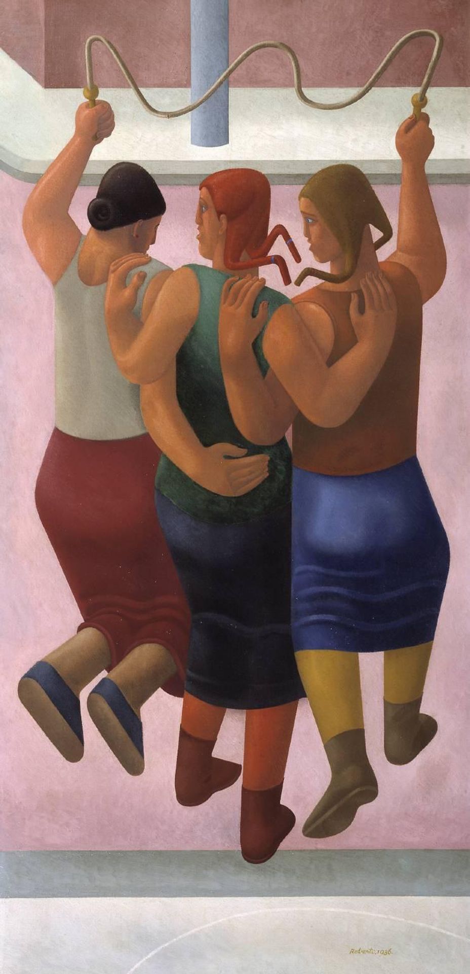 Skipping (The Gutter) by  William Roberts