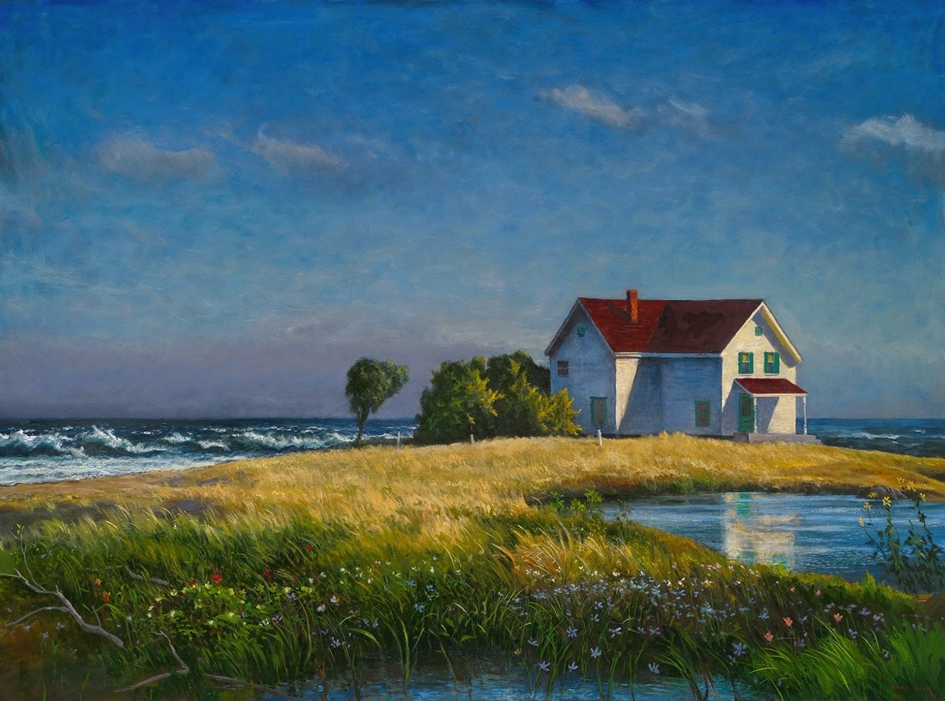 Spring Wind by Mark Beck