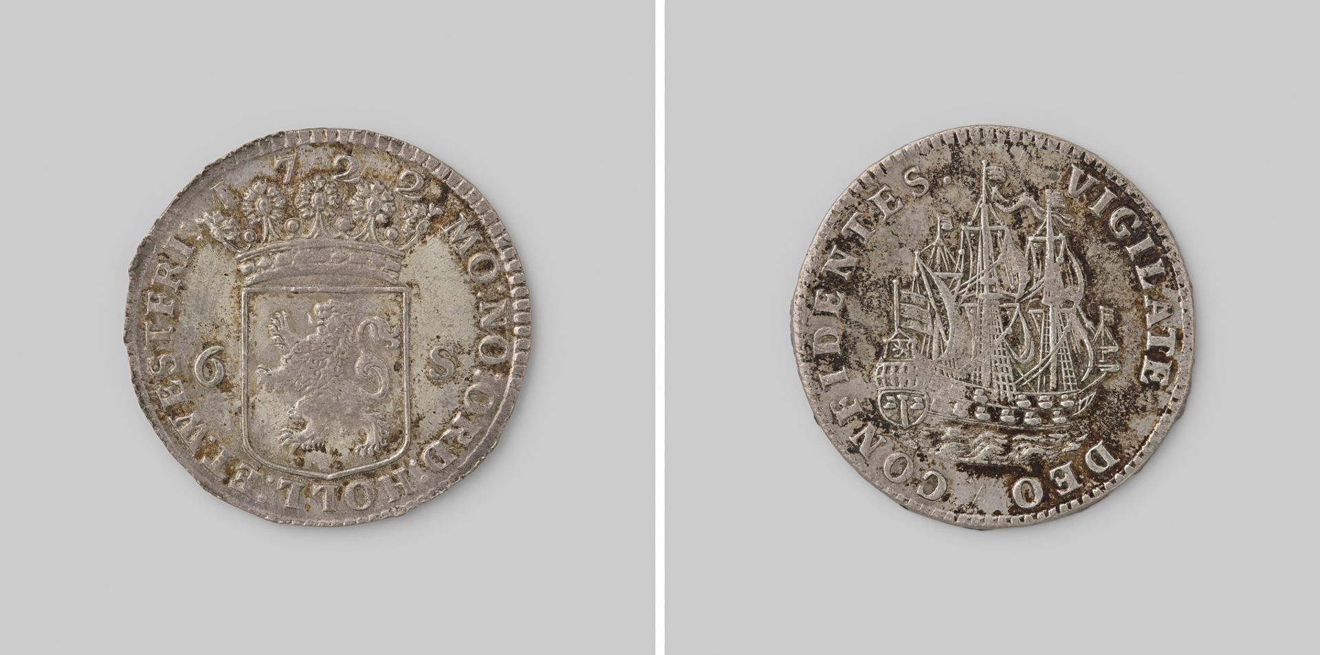 Hollandse scheepjesschelling, 1722 by Provincie Holland