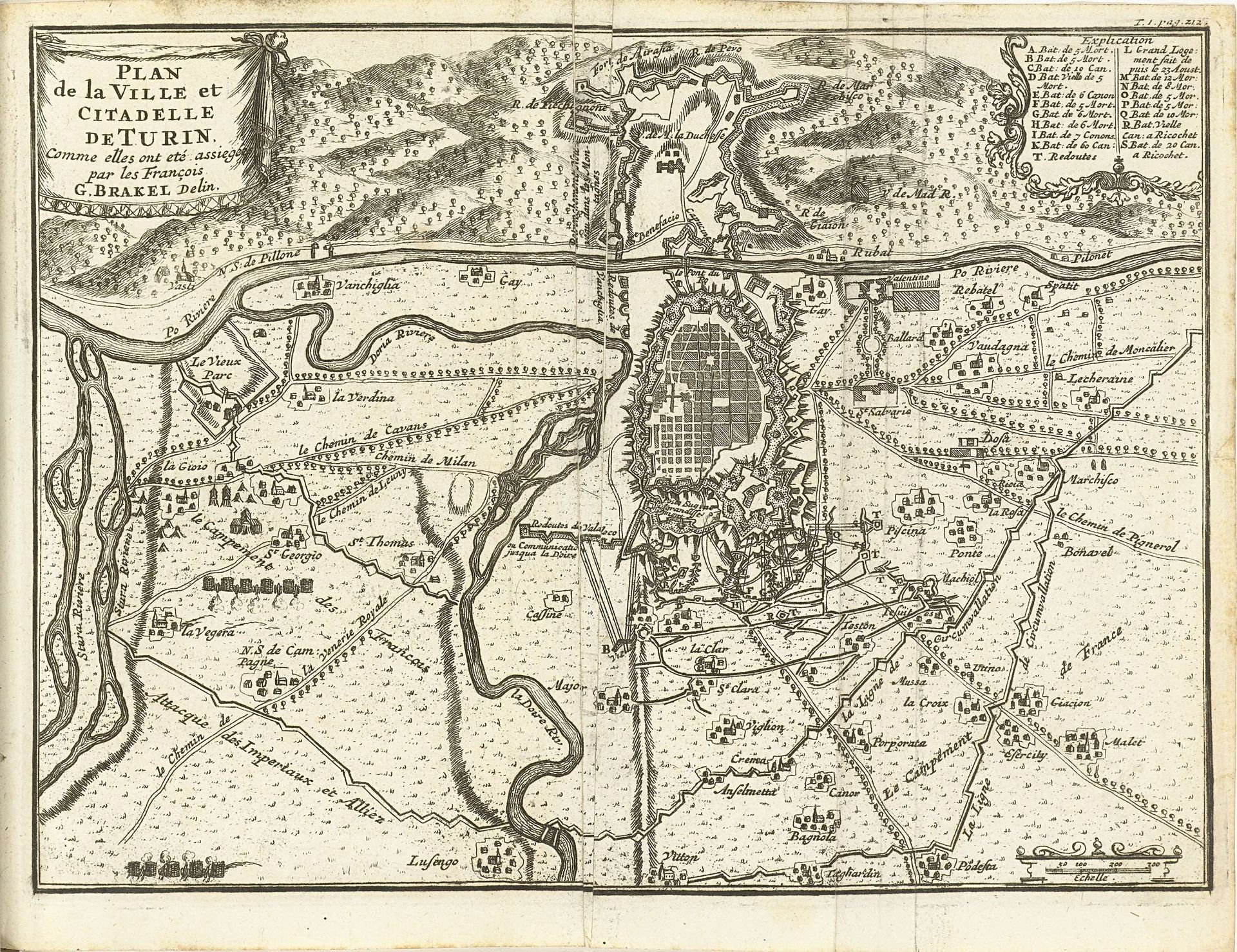 Beleg van Turijn, 1706 by Matthijs Pool