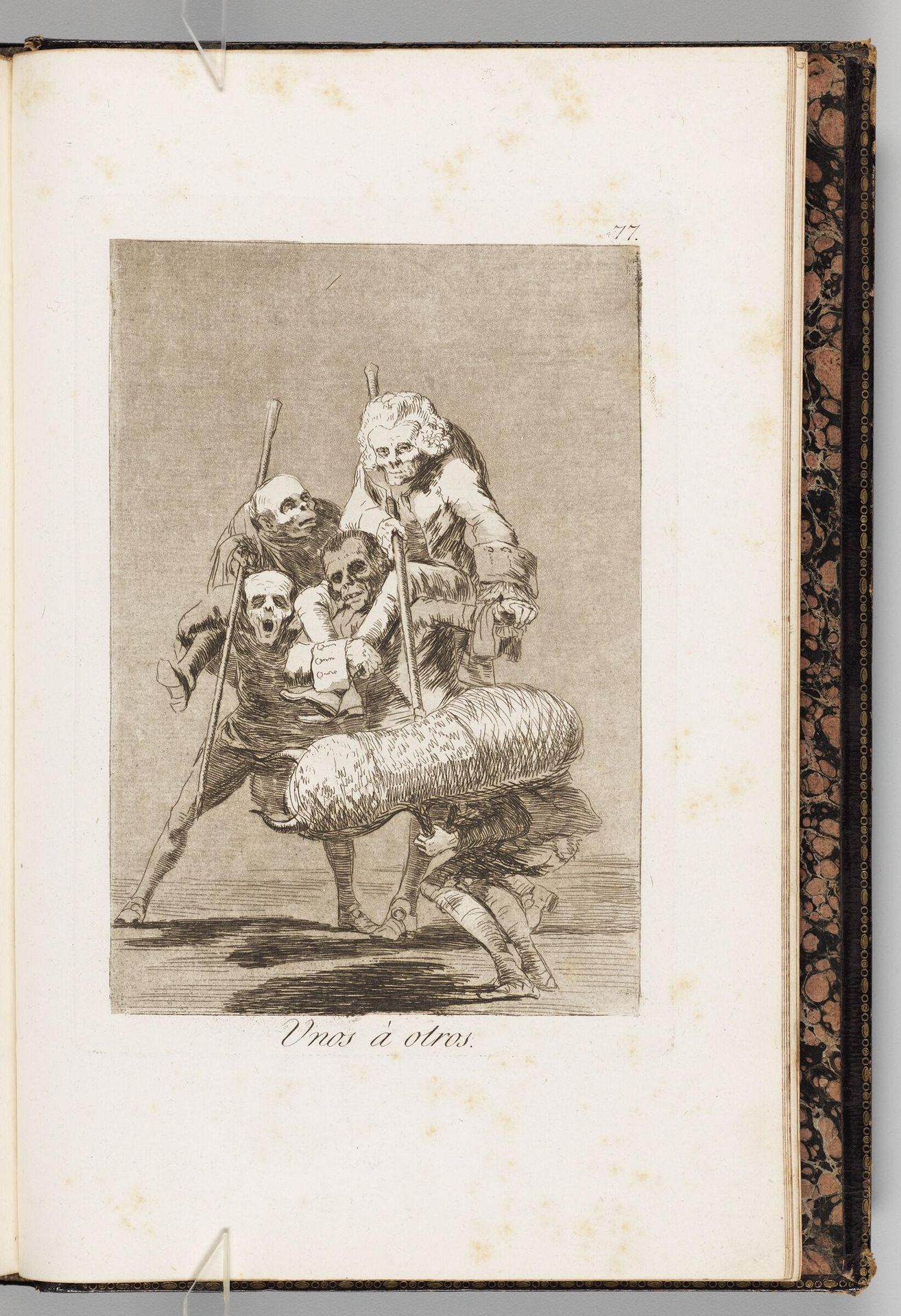 What One Does to Another by Francisco JosÃ© de Goya y Lucientes