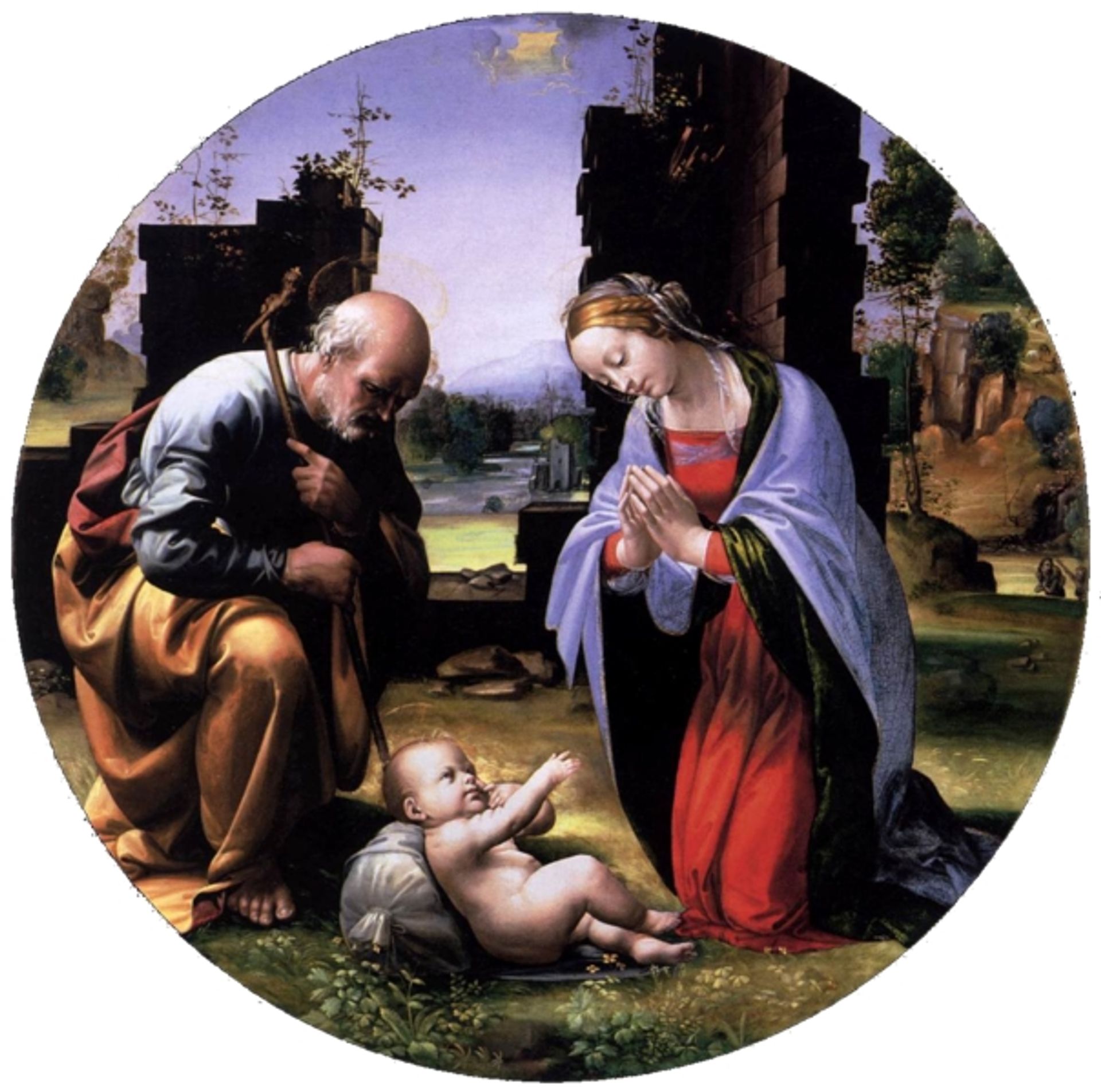 Adoration of the Child by Fra Bartolomeo