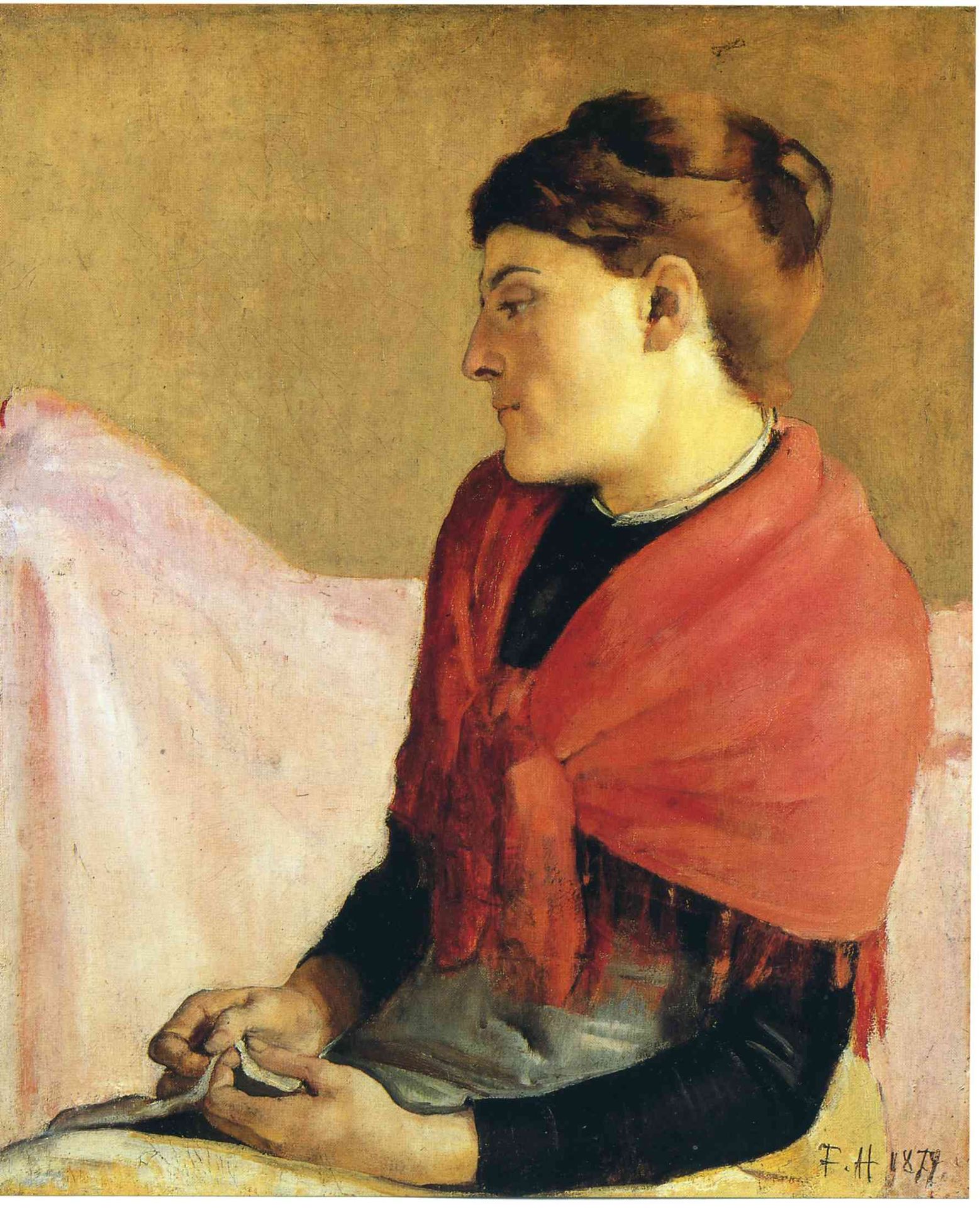The Convalescent by Ferdinand Hodler