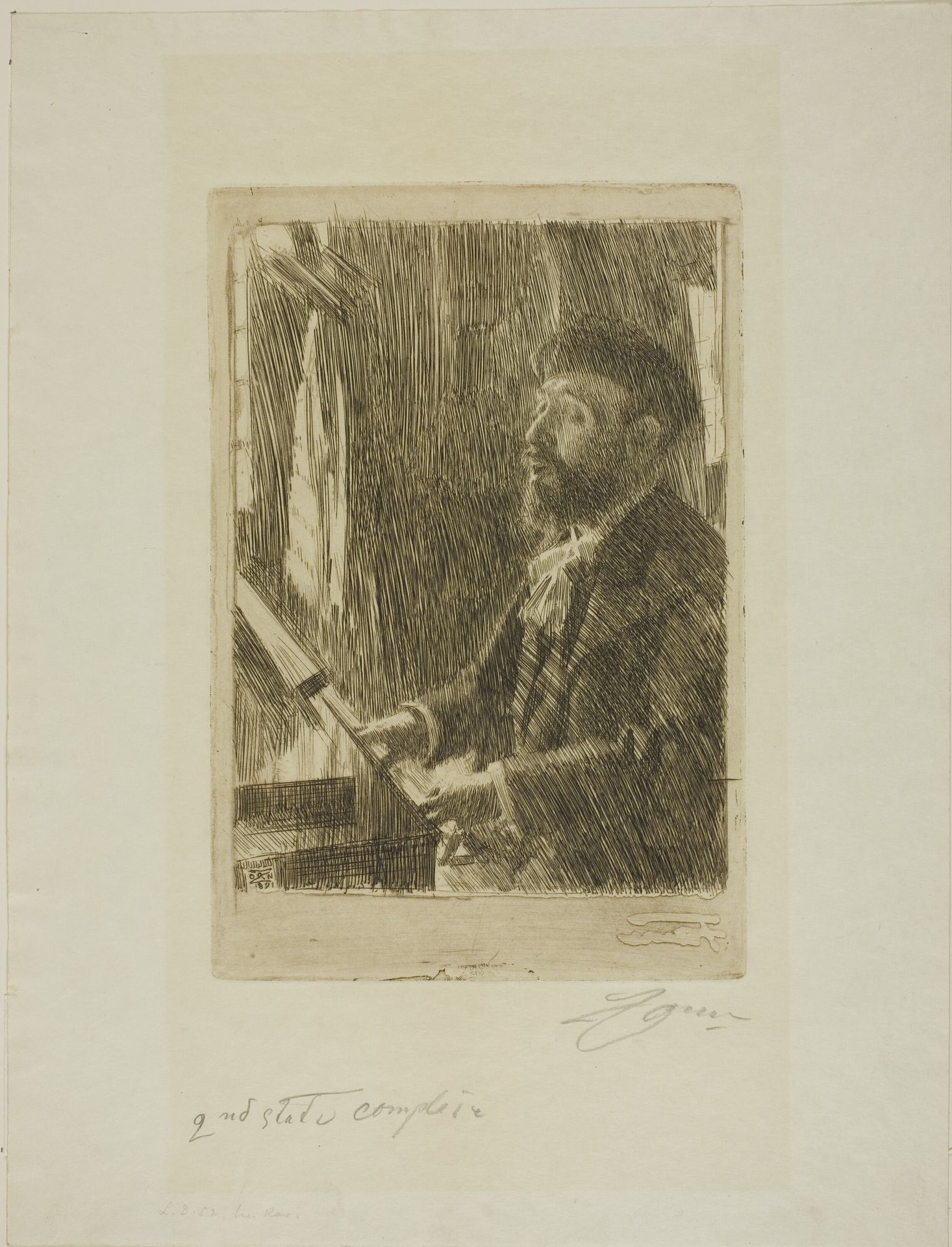 J.B. Faure by Anders Zorn