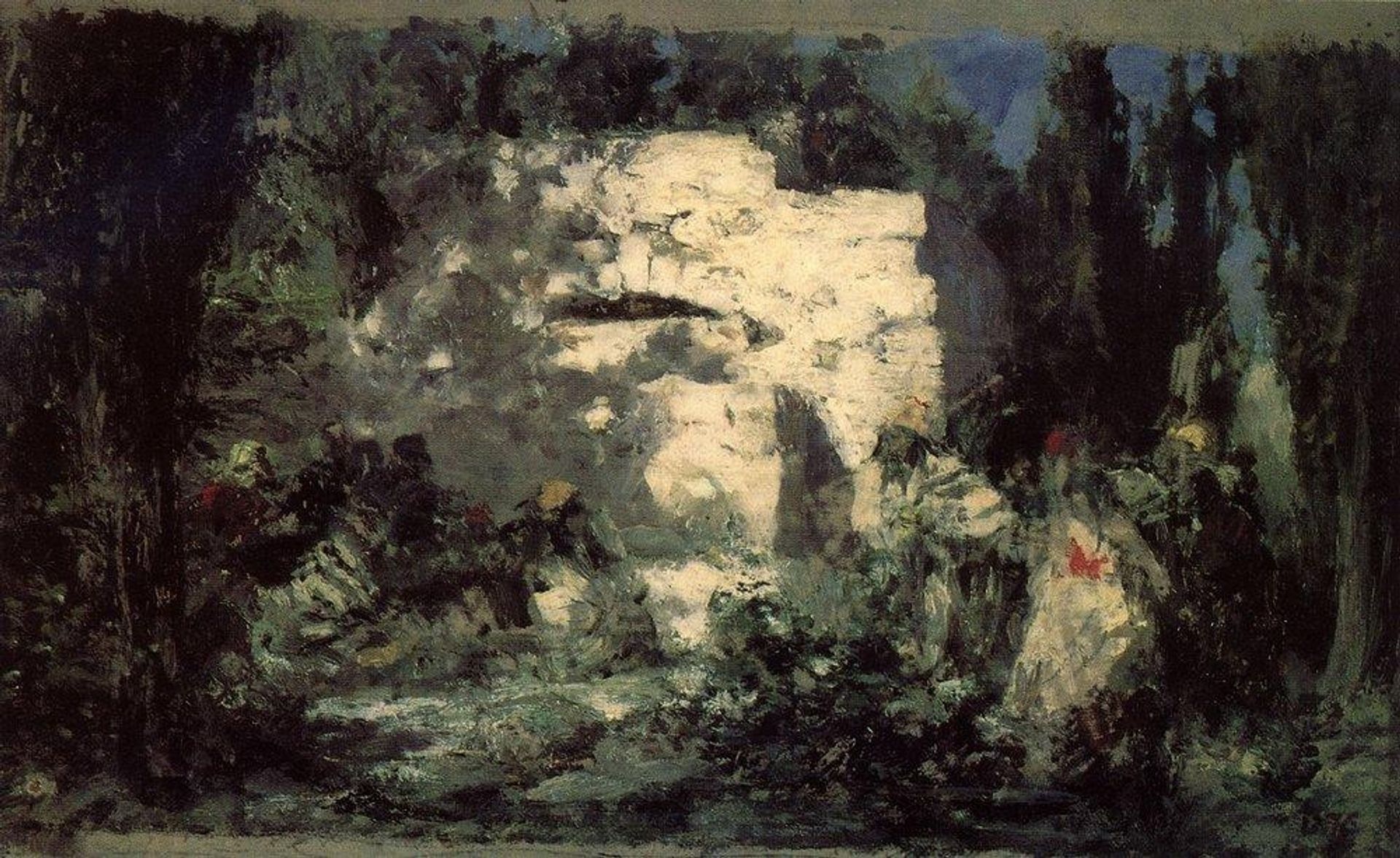 Christ and the Sinner by Vasily Polenov