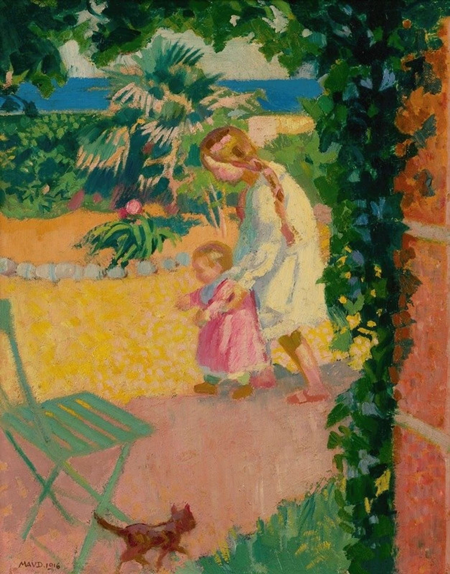 Alo Devant La Maison De Garde by Maurice Denis