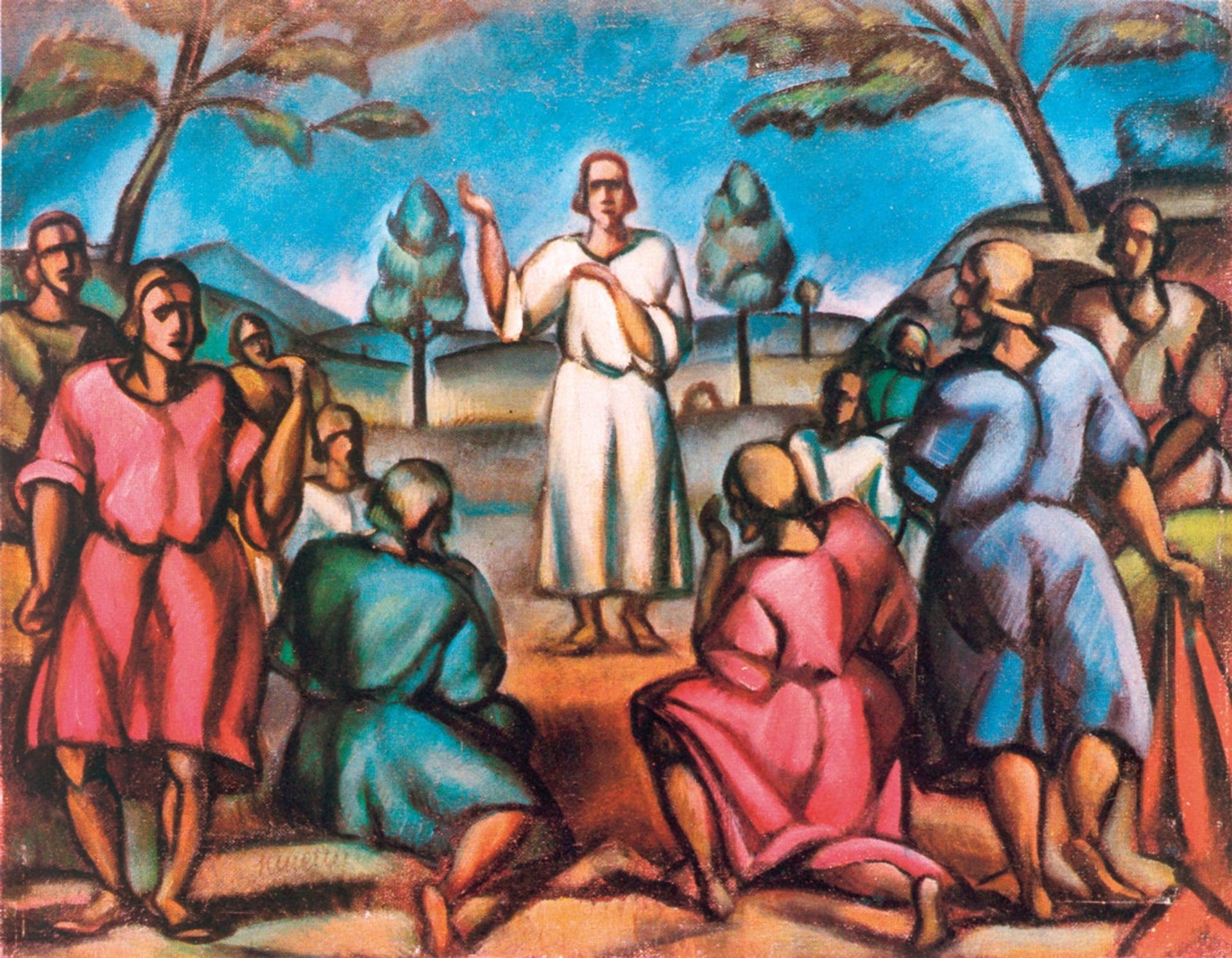 Sermon on the Mount by Kmetty János