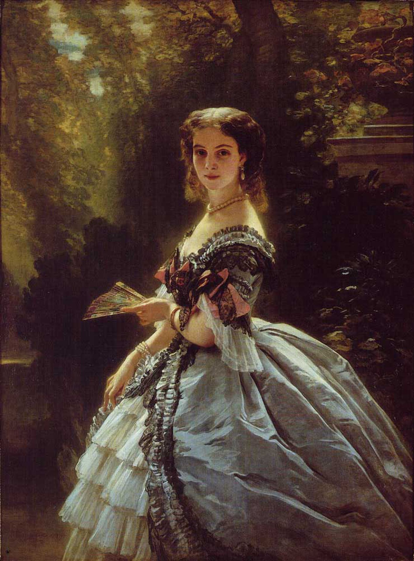 Princess Elizabeth Esperovna Belosselsky by Franz Xaver Winterhalter