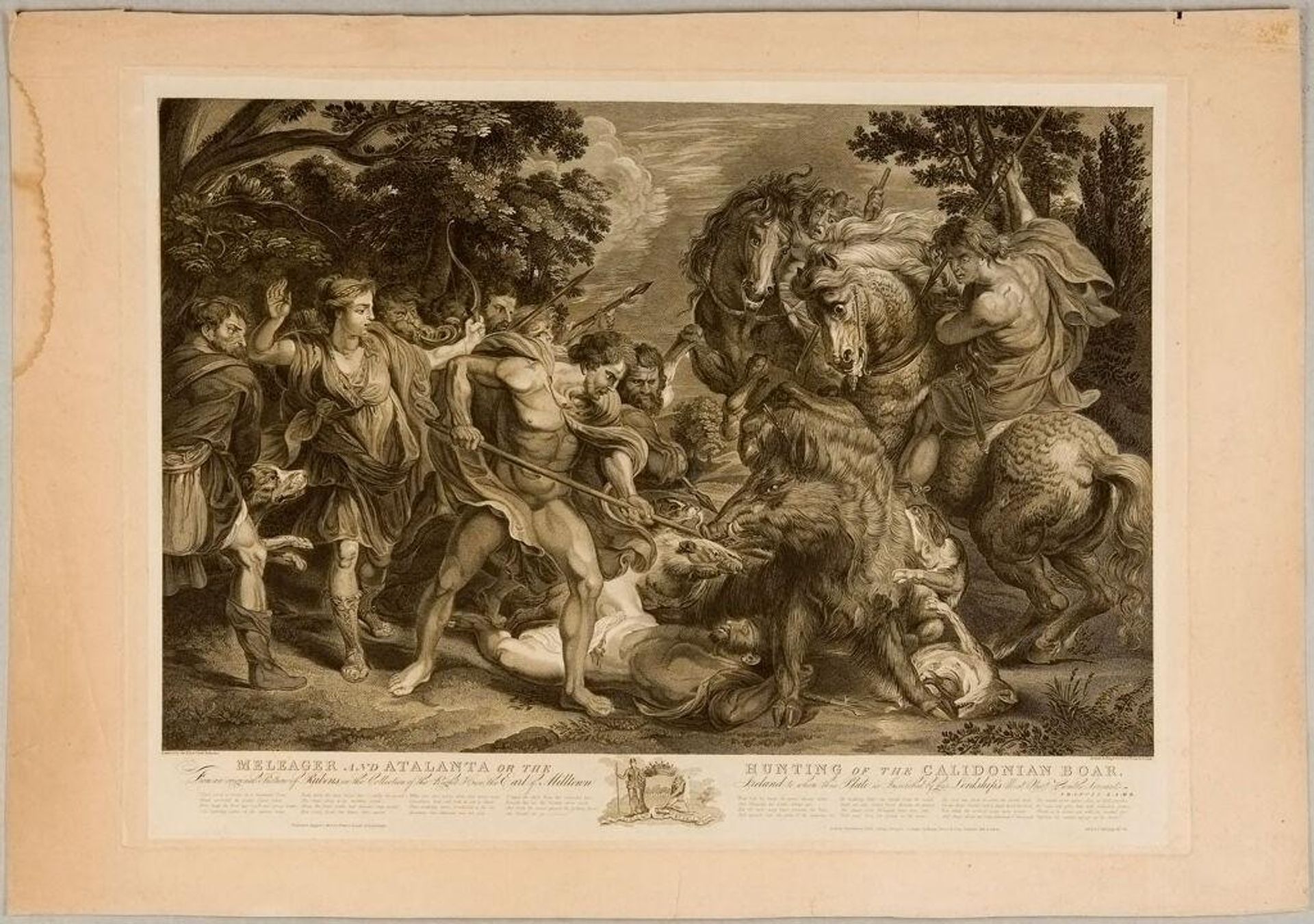 Meleager and Atalanta by Francis Lamb