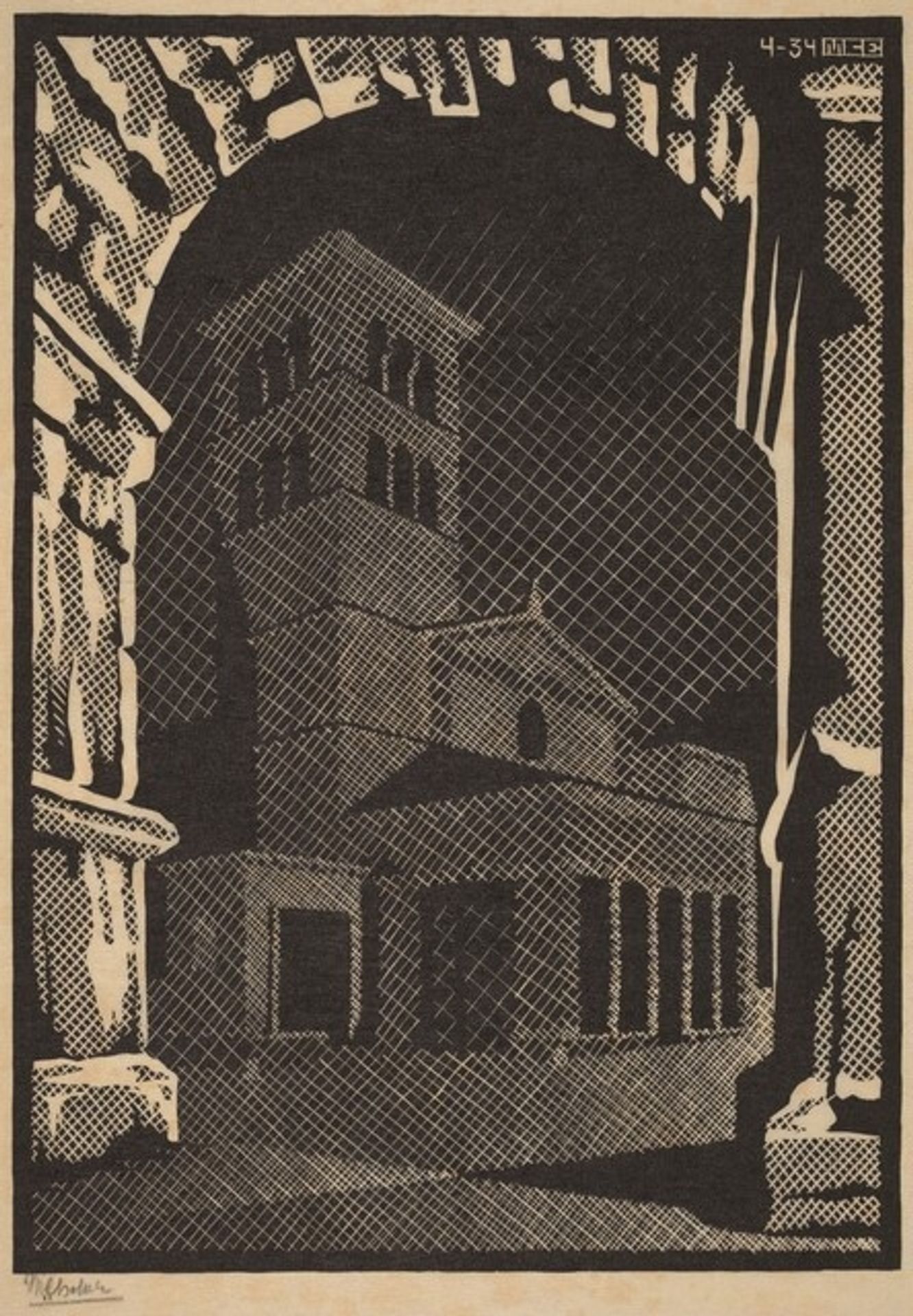 San Giorgio in Vellabro by M.C. Escher