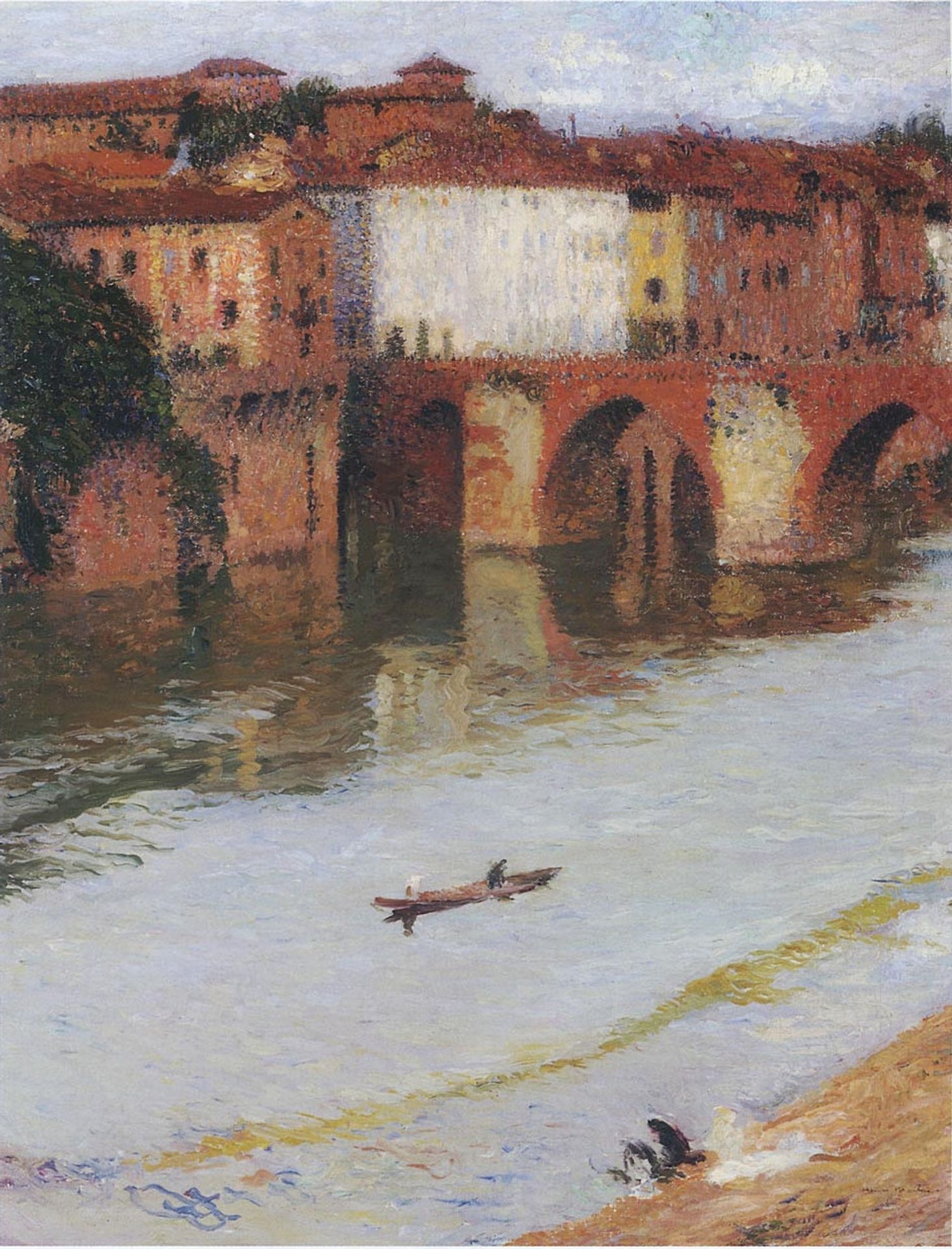 The Old Bridge by Henri Martin