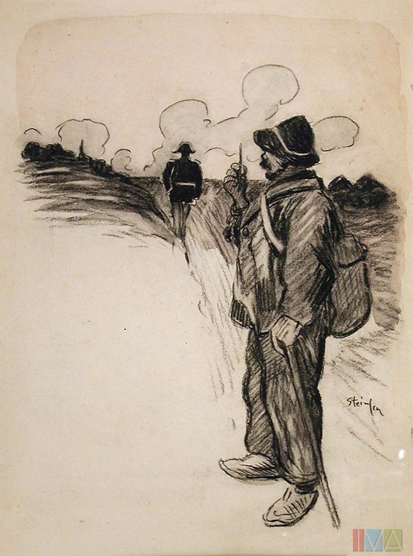 Marchand D'Crayon by Théophile Alexandre Steinlen