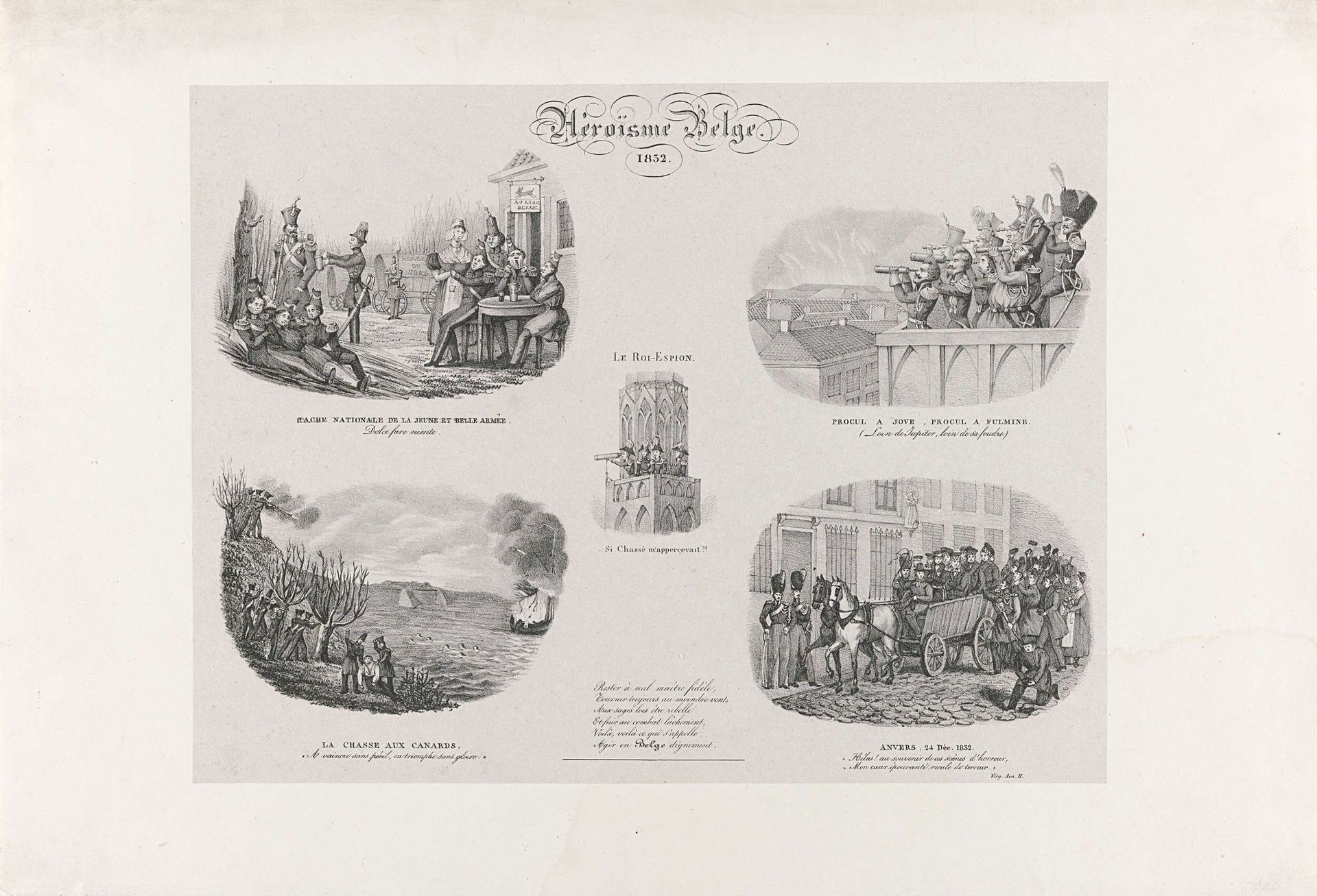 Héroïsme Belge. 1832 by Anonymous