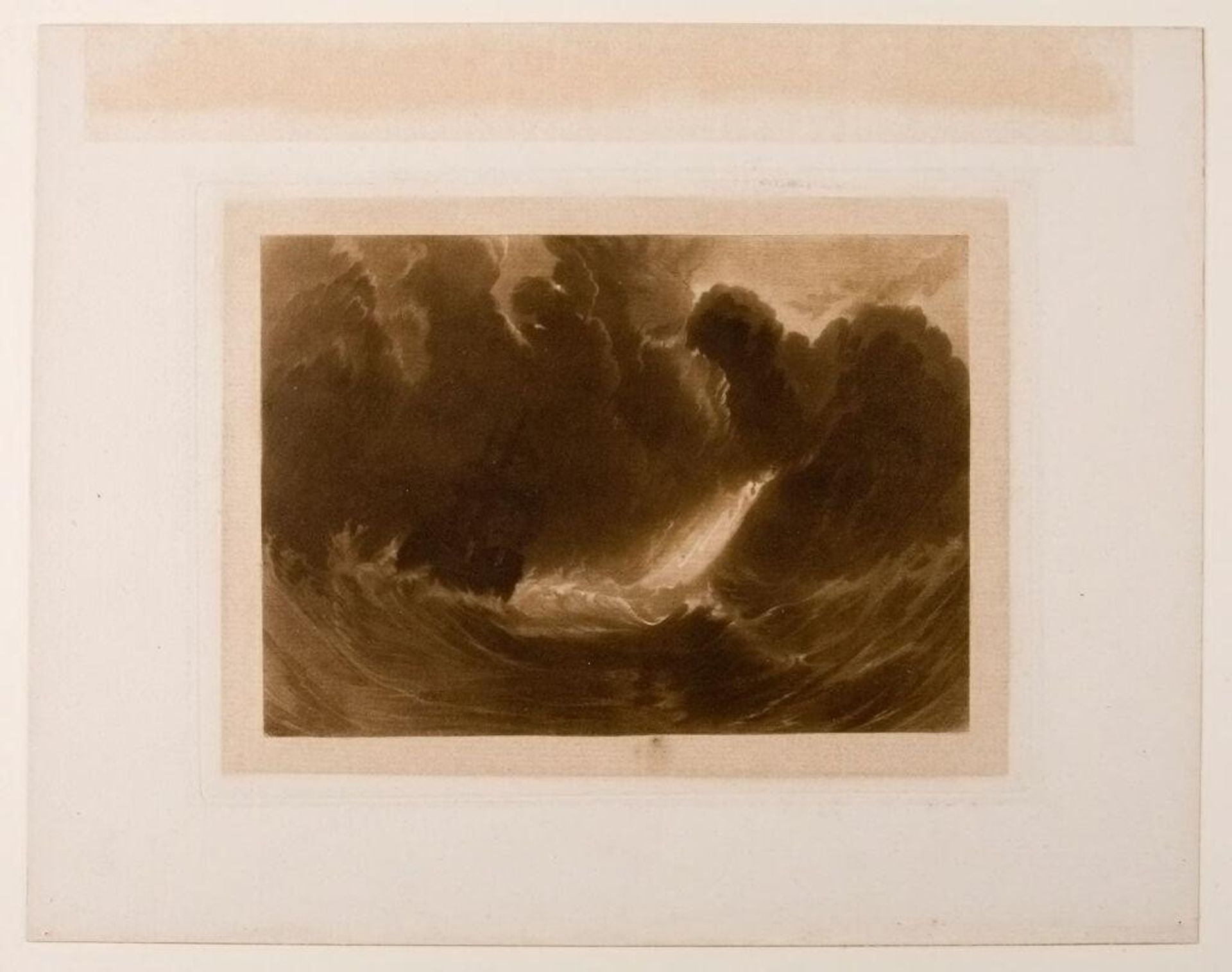 Ship in a Storm by Joseph Mallord William Turner