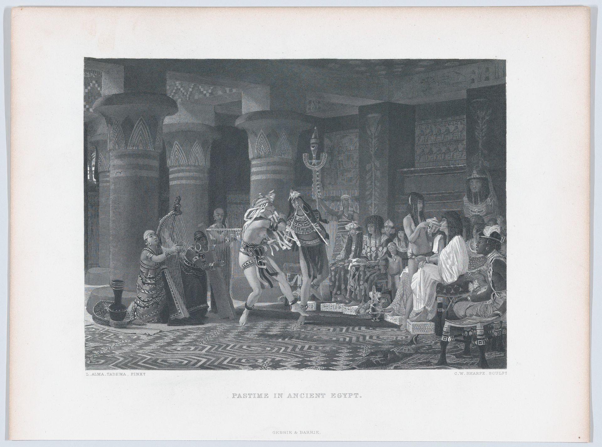 Pastime in Ancient Egypt by Charles William Sharpe