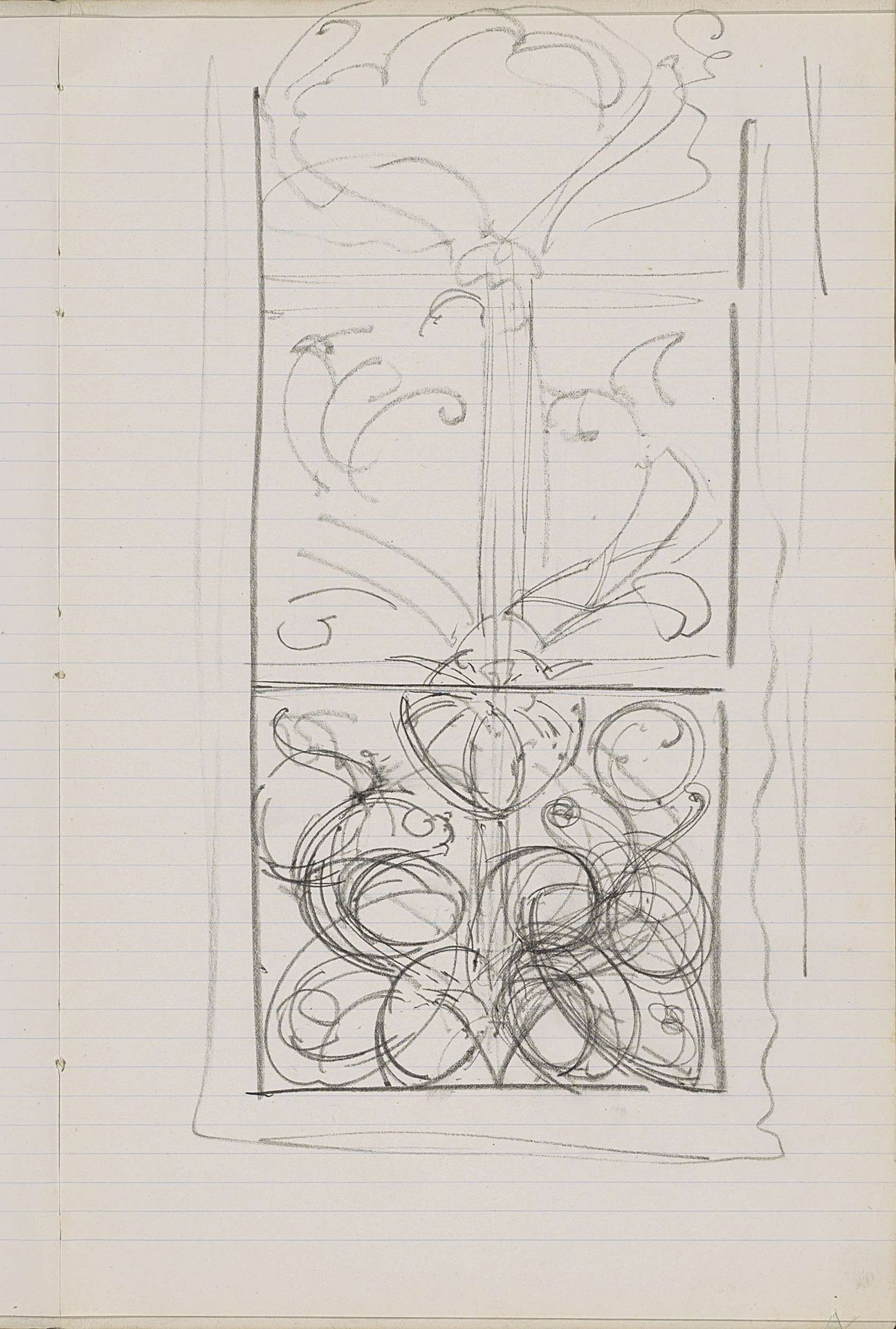 Ornamentontwerp by Gerrit Willem Dijsselhof