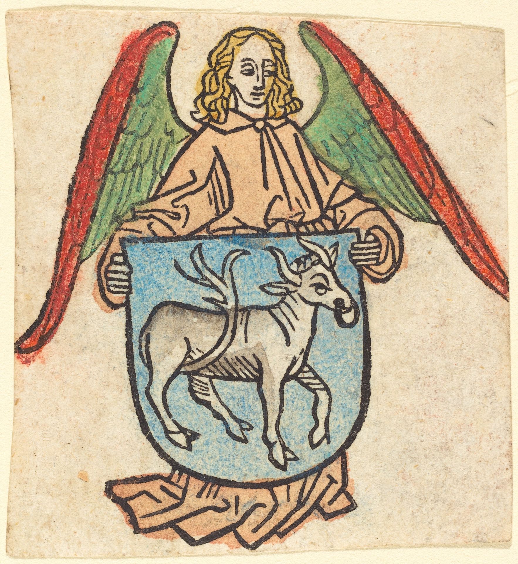 Bookplate of Hilprand Brandenburg of Bibrach by Anonymous